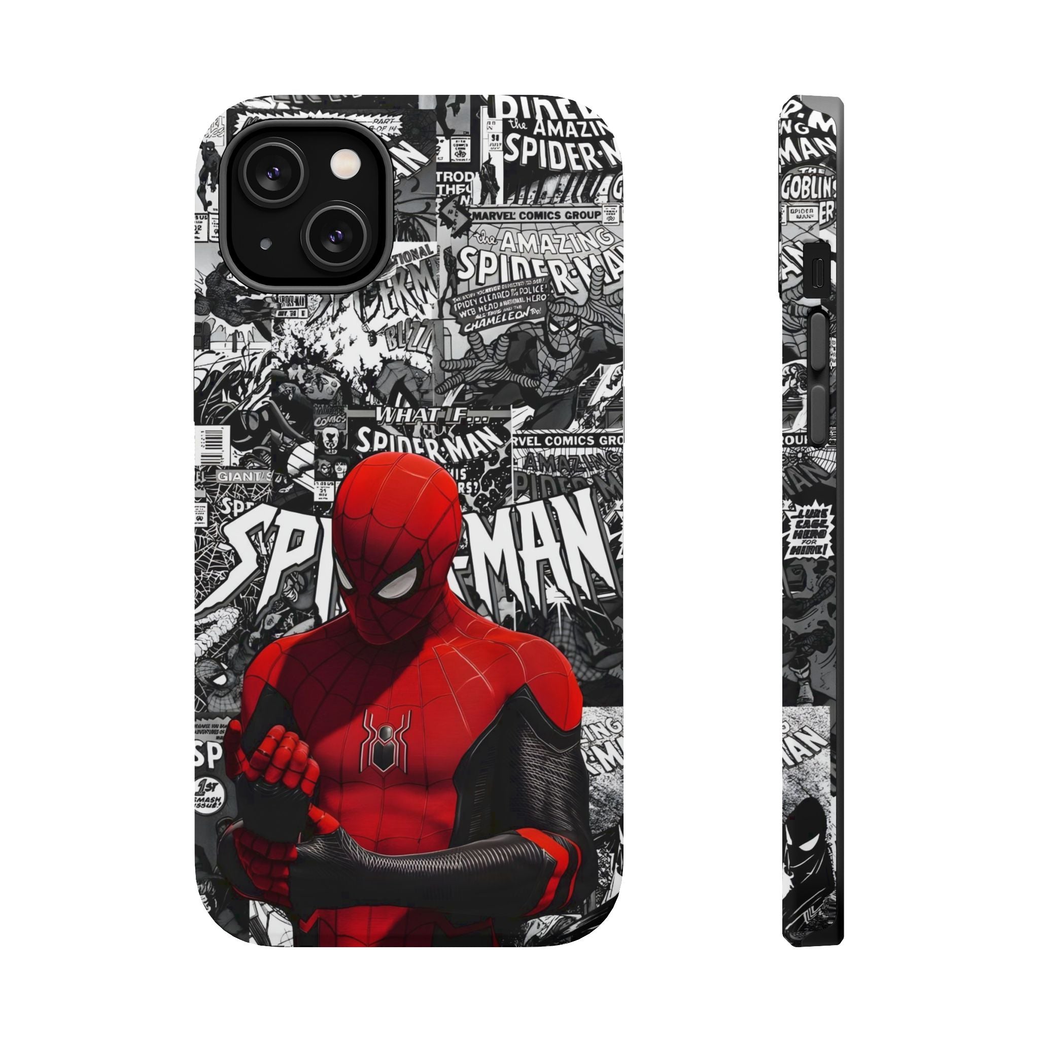 Spider-Man Magnetic Tough Case, Superhero Phone Cover, Gifts for Comic Book Fans, Durable Phone Protection, Kids and Adult Accessories