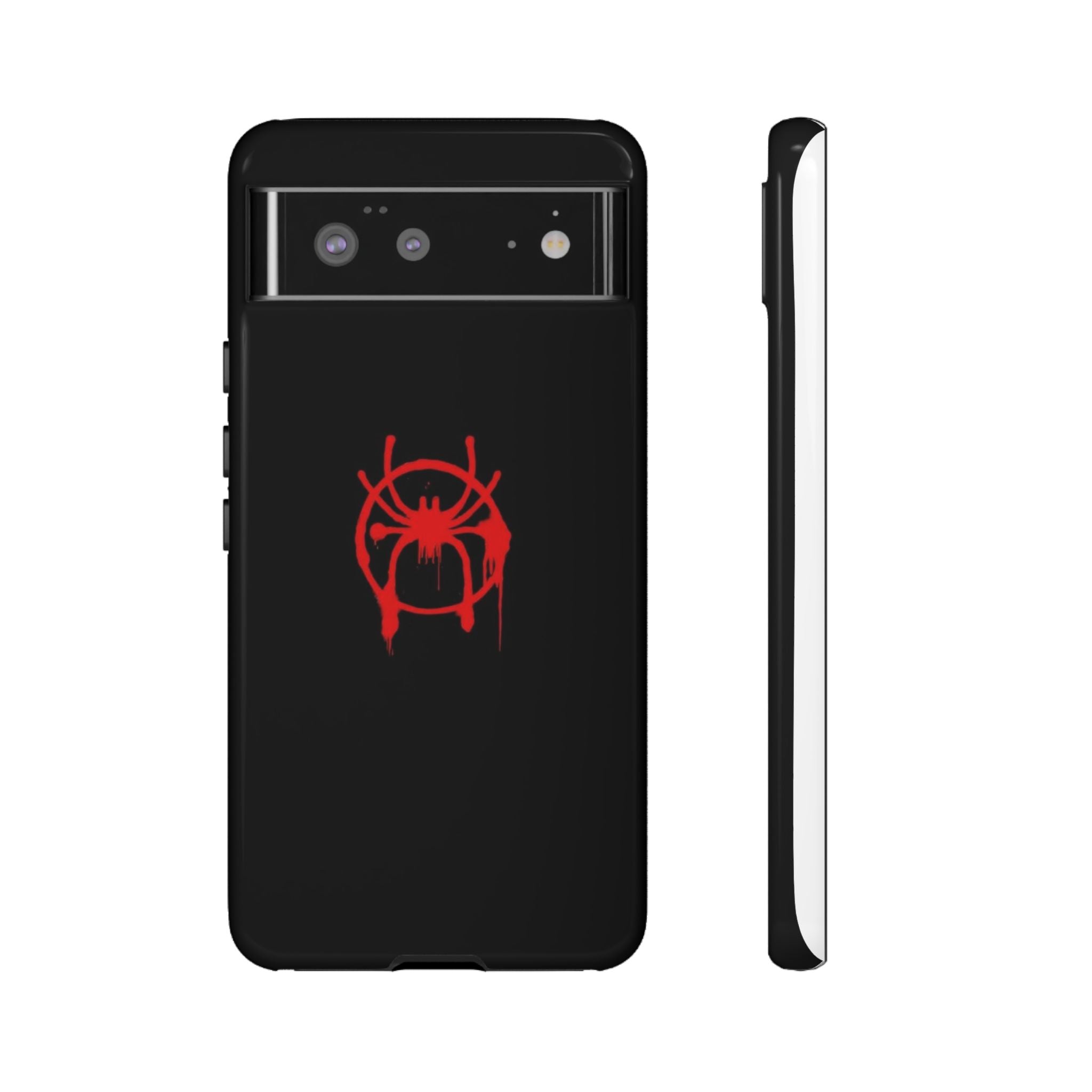 Red Spider Graphic Phone Case, Tough Phone Cover, Custom Mobile Protector, Stylish Gadget Accessory, Gift for Spider Fans