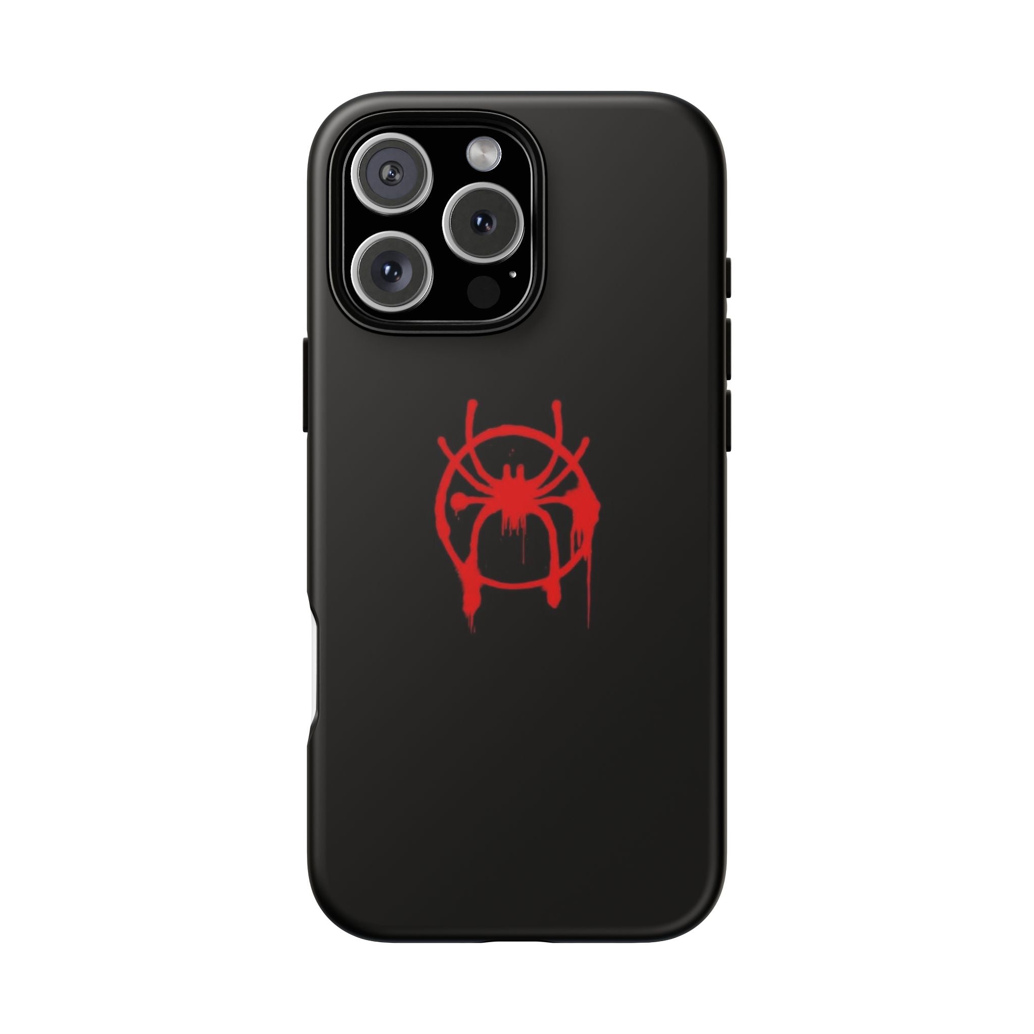 Red Spider Graphic Phone Case, Tough Phone Cover, Custom Mobile Protector, Stylish Gadget Accessory, Gift for Spider Fans