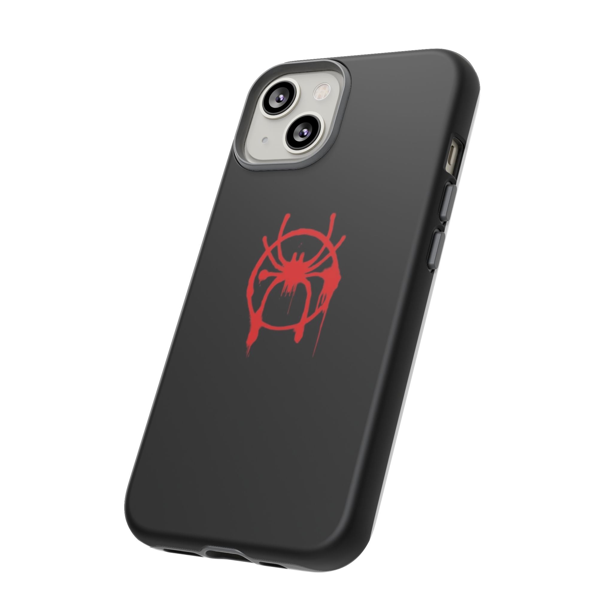 Red Spider Graphic Phone Case, Tough Phone Cover, Custom Mobile Protector, Stylish Gadget Accessory, Gift for Spider Fans