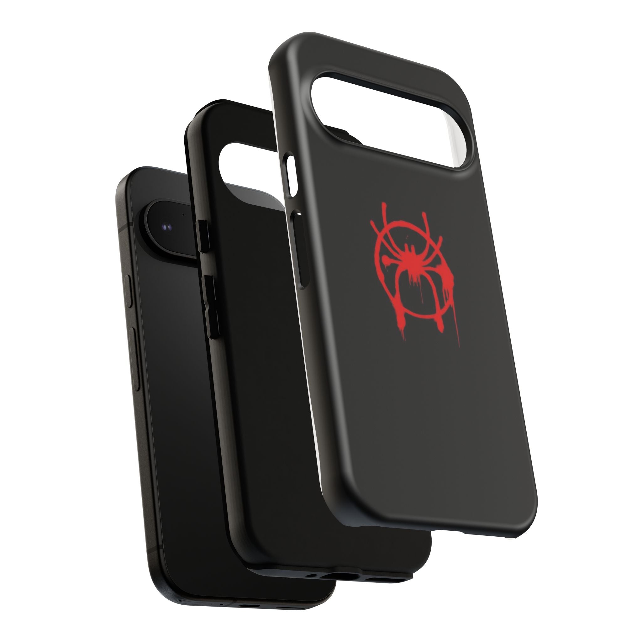 Red Spider Graphic Phone Case, Tough Phone Cover, Custom Mobile Protector, Stylish Gadget Accessory, Gift for Spider Fans