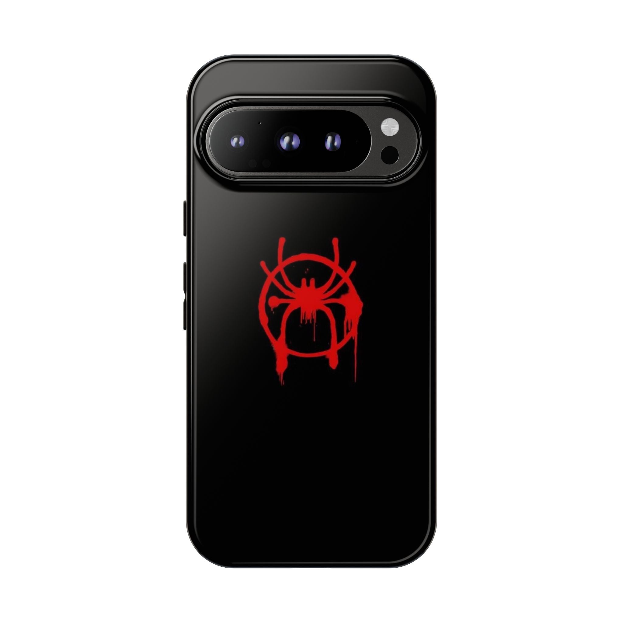 Red Spider Graphic Phone Case, Tough Phone Cover, Custom Mobile Protector, Stylish Gadget Accessory, Gift for Spider Fans