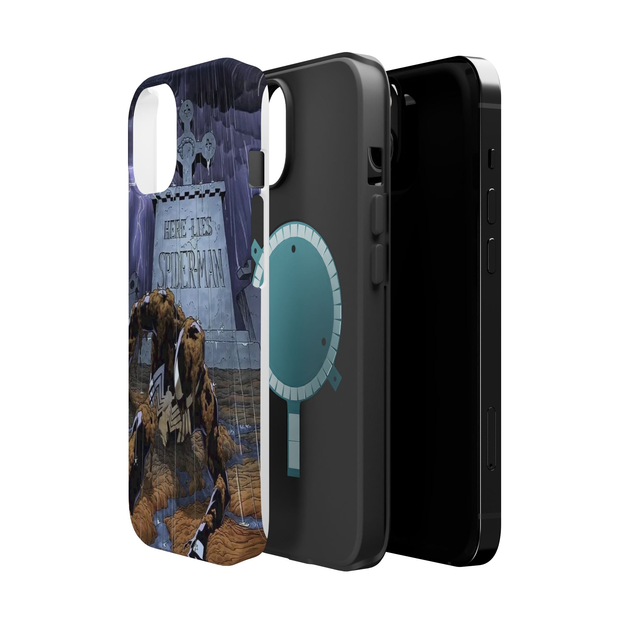 Spiderman Magnetic Phone Cases, Marvel Accessory, Superhero Gift, Phone Protection, Cool Collectible