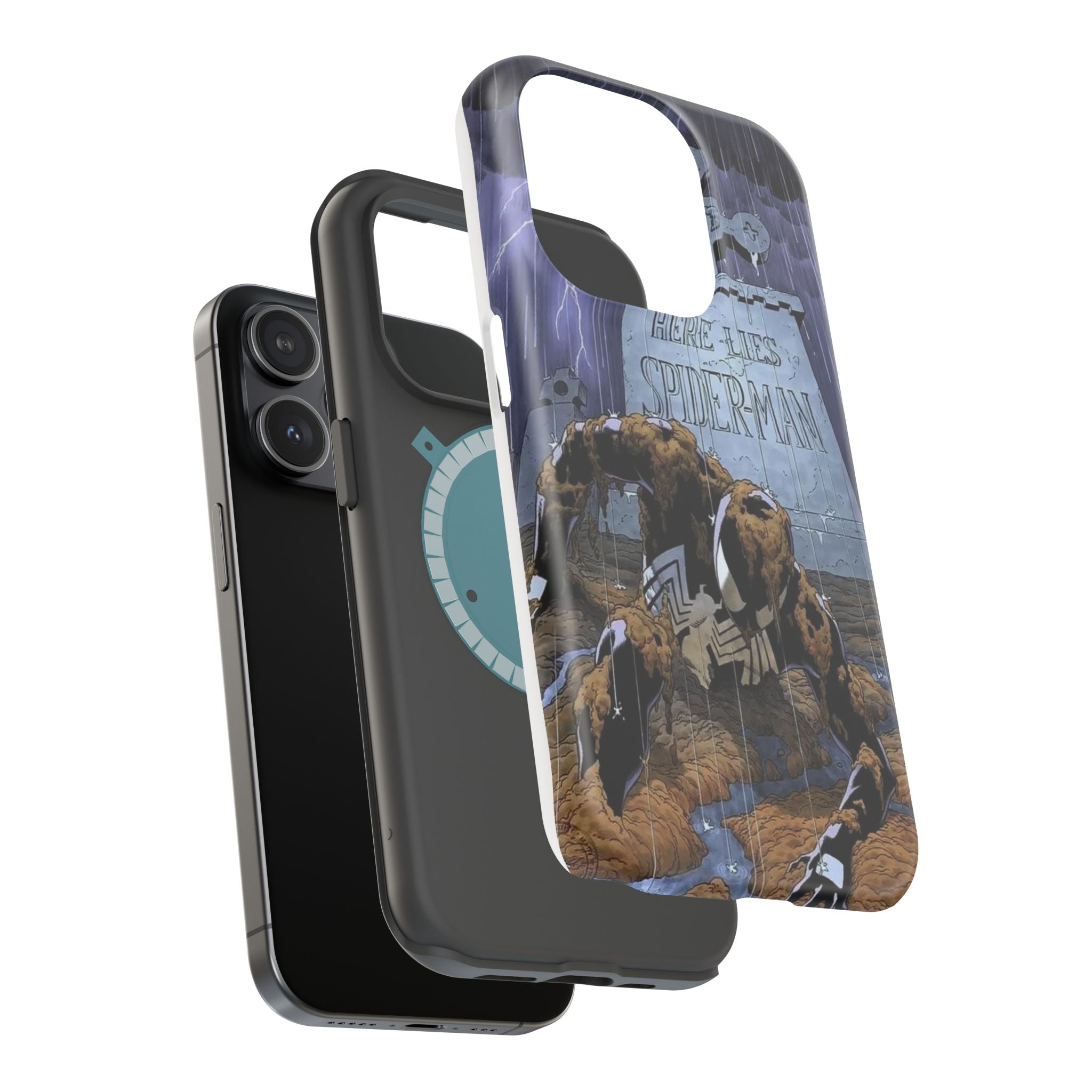 Spiderman Magnetic Phone Cases, Marvel Accessory, Superhero Gift, Phone Protection, Cool Collectible