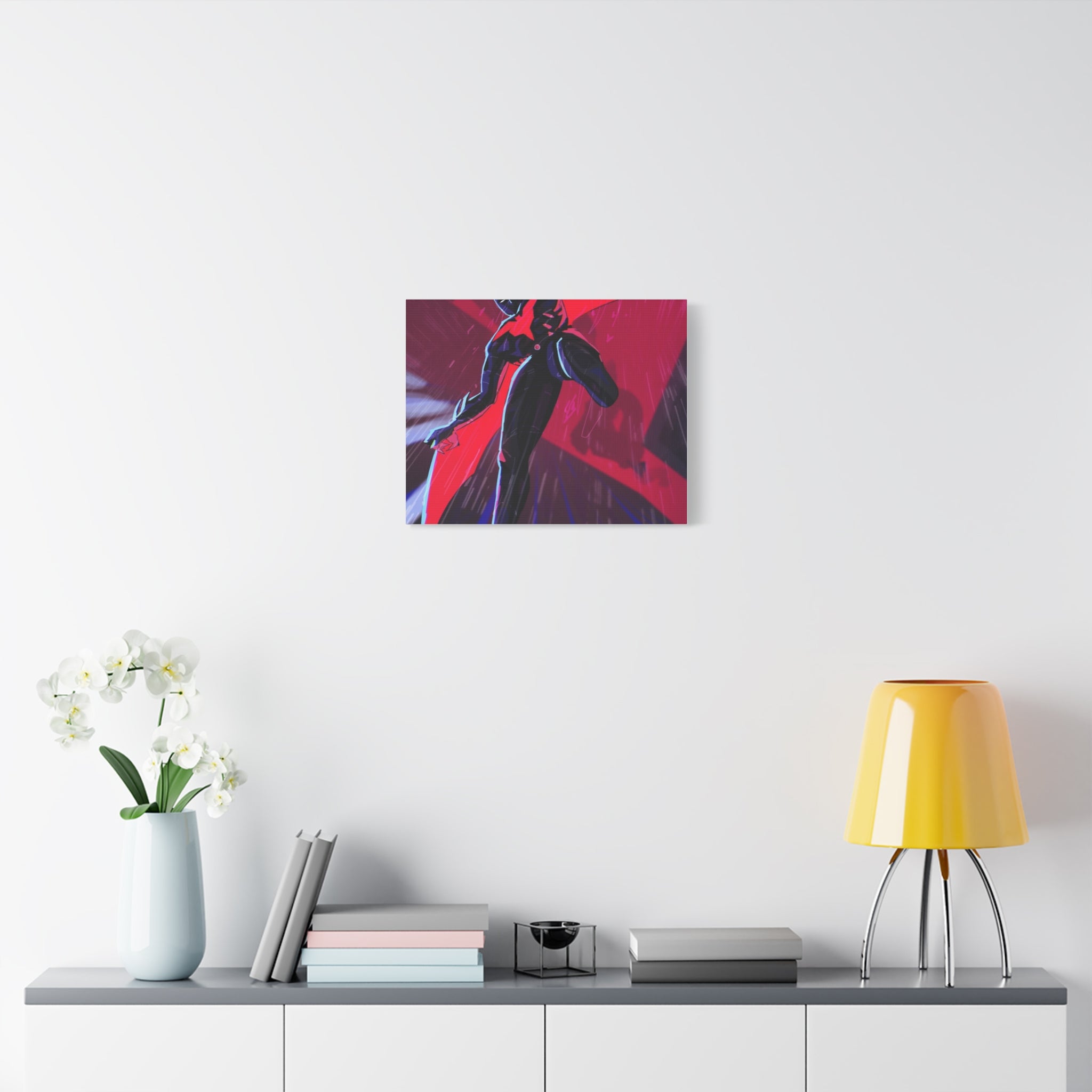 Stretched Canvas Art Print, Gothic Wall Decor, Perfect Gift for Art Lovers, Modern Bedroom Decor, Unique Home Wall Art, Gift for Her