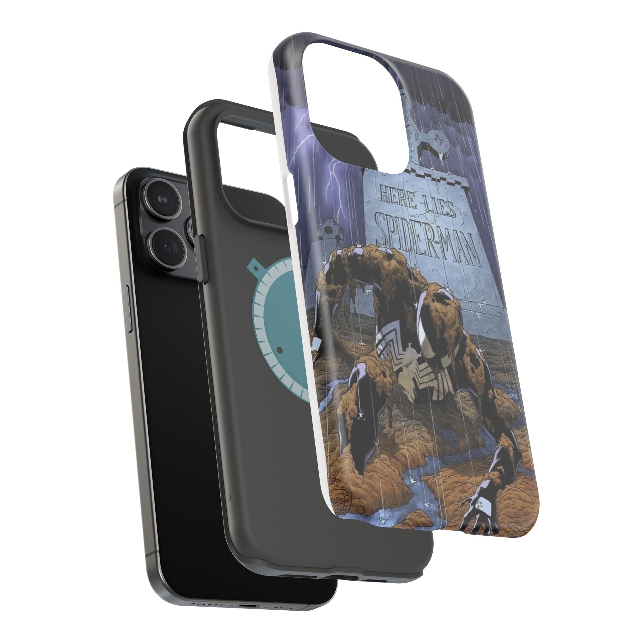 Spiderman Magnetic Phone Cases, Marvel Accessory, Superhero Gift, Phone Protection, Cool Collectible