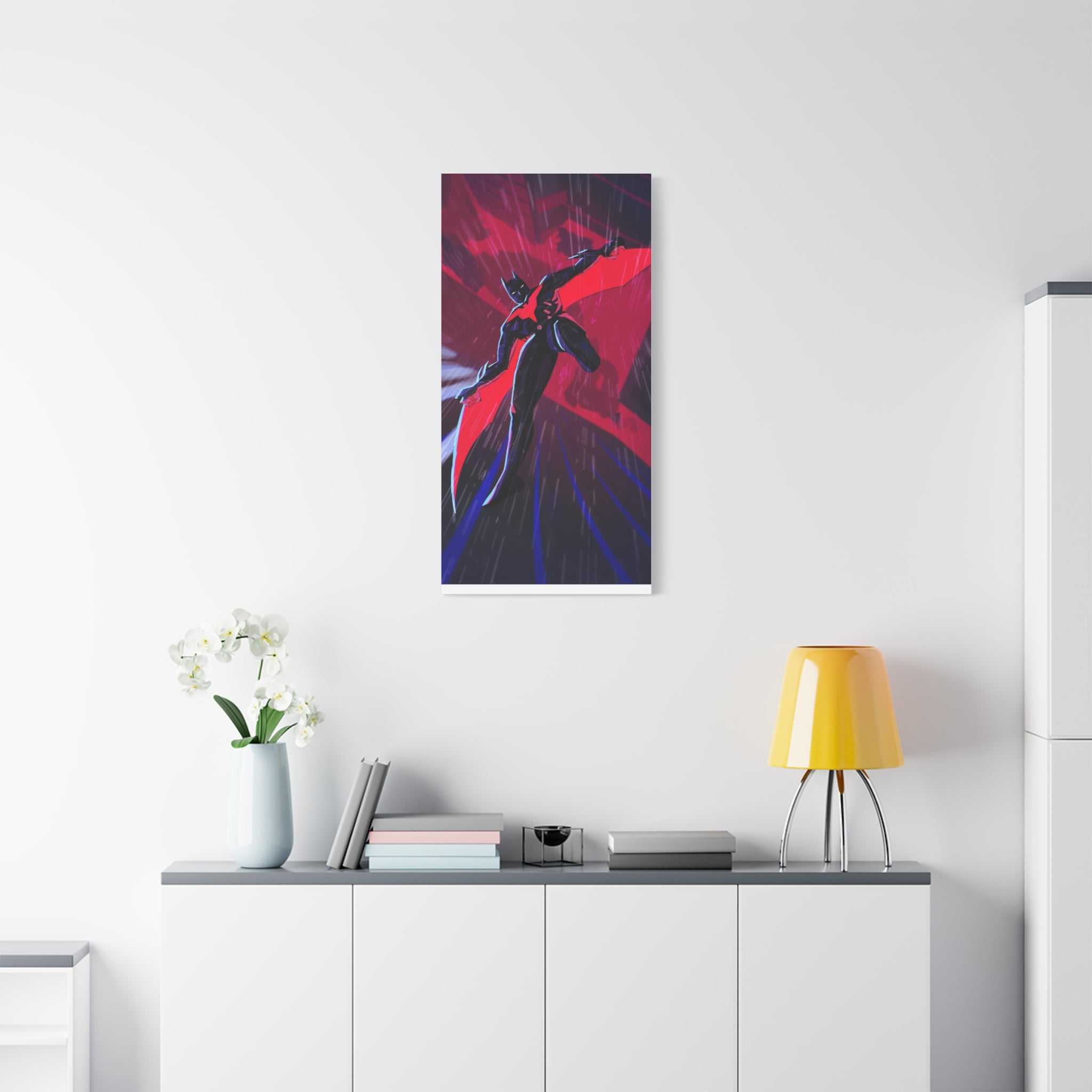 Stretched Canvas Art Print, Gothic Wall Decor, Perfect Gift for Art Lovers, Modern Bedroom Decor, Unique Home Wall Art, Gift for Her