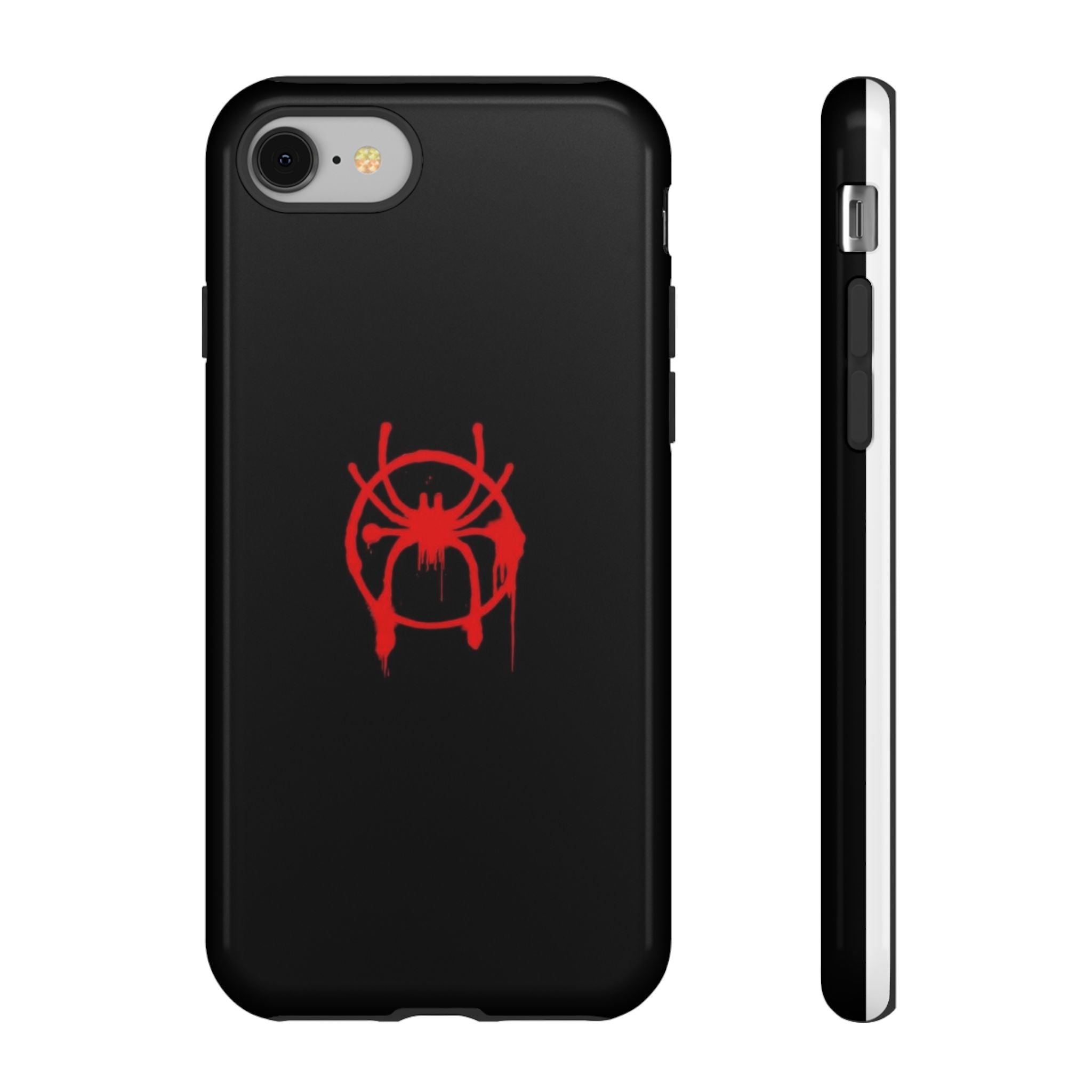 Red Spider Graphic Phone Case, Tough Phone Cover, Custom Mobile Protector, Stylish Gadget Accessory, Gift for Spider Fans