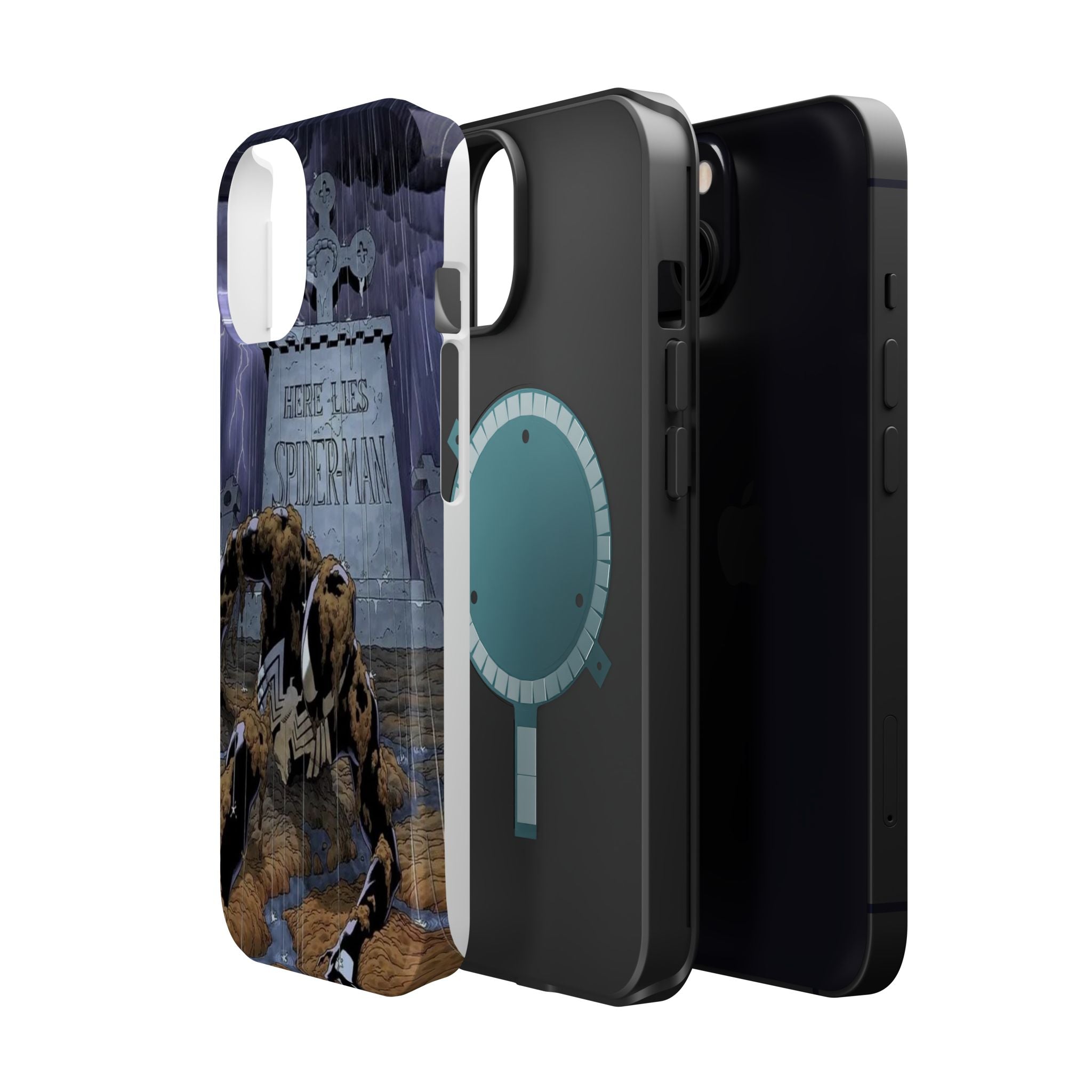 Spiderman Magnetic Phone Cases, Marvel Accessory, Superhero Gift, Phone Protection, Cool Collectible