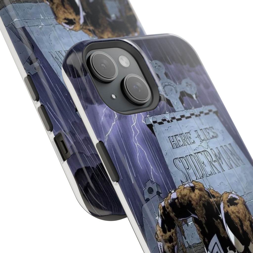 Spiderman Magnetic Phone Cases, Marvel Accessory, Superhero Gift, Phone Protection, Cool Collectible