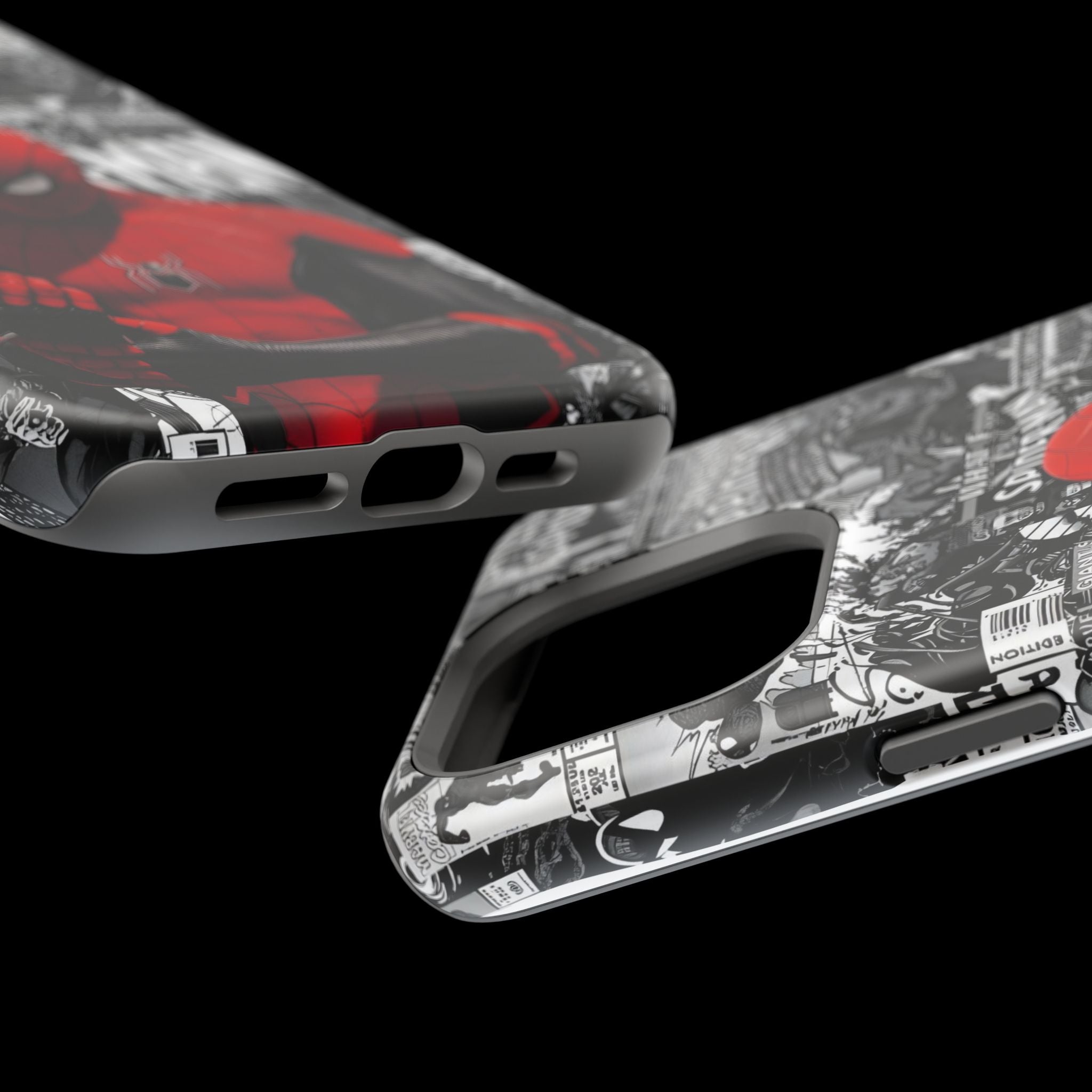 Spider-Man Magnetic Tough Case, Superhero Phone Cover, Gifts for Comic Book Fans, Durable Phone Protection, Kids and Adult Accessories