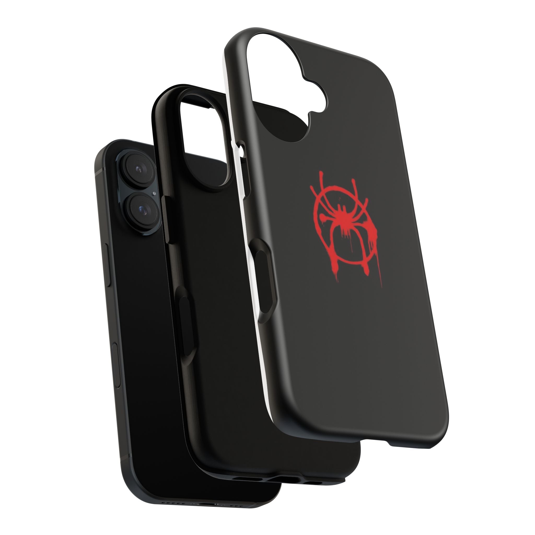 Red Spider Graphic Phone Case, Tough Phone Cover, Custom Mobile Protector, Stylish Gadget Accessory, Gift for Spider Fans