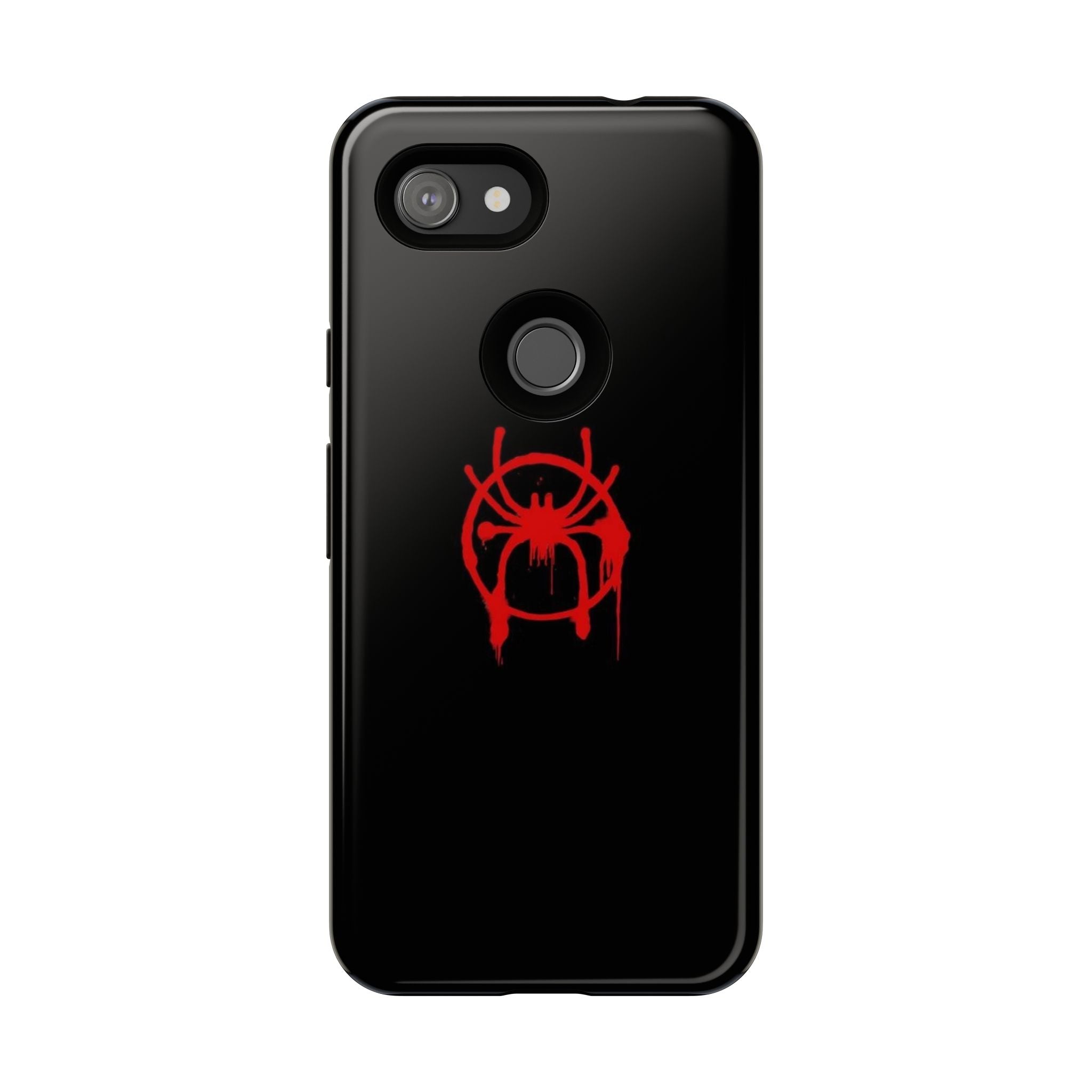 Red Spider Graphic Phone Case, Tough Phone Cover, Custom Mobile Protector, Stylish Gadget Accessory, Gift for Spider Fans
