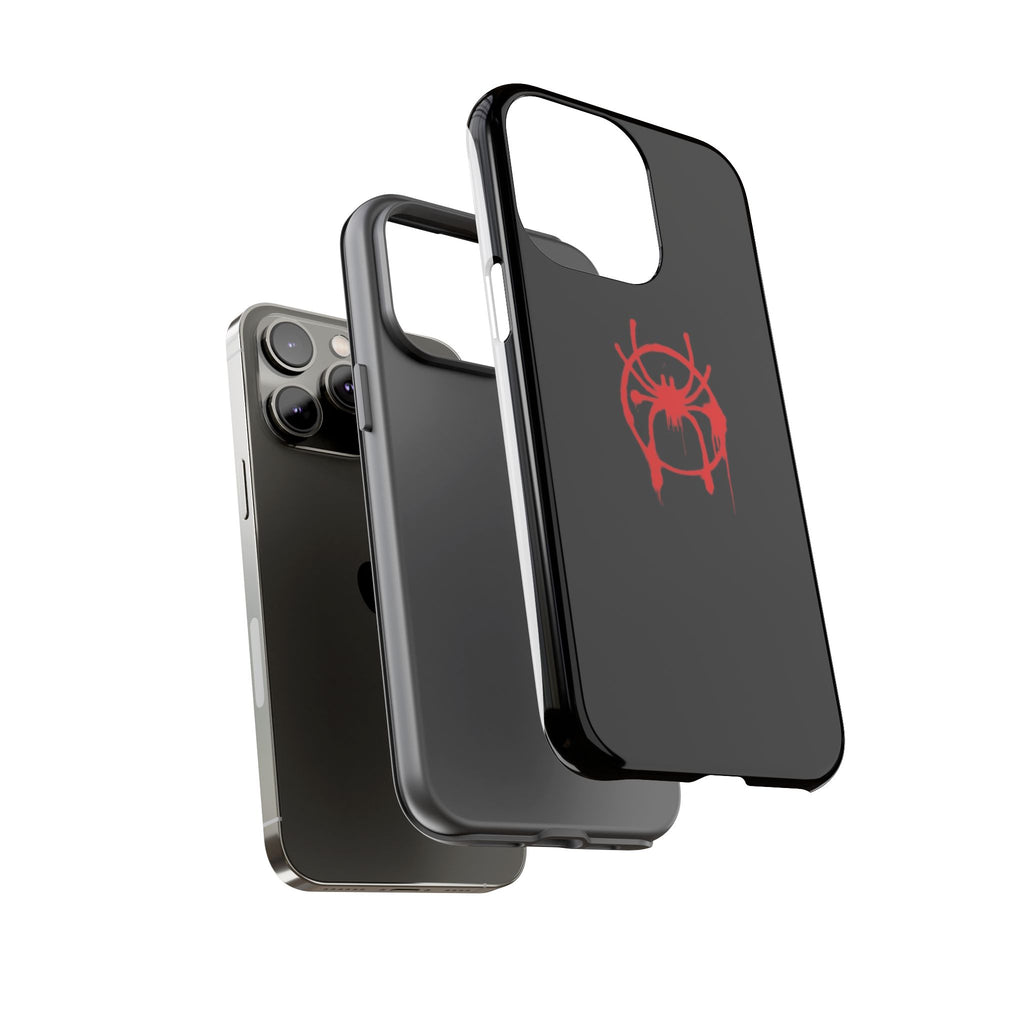 Red Spider Graphic Phone Case, Tough Phone Cover, Custom Mobile Protector, Stylish Gadget Accessory, Gift for Spider Fans