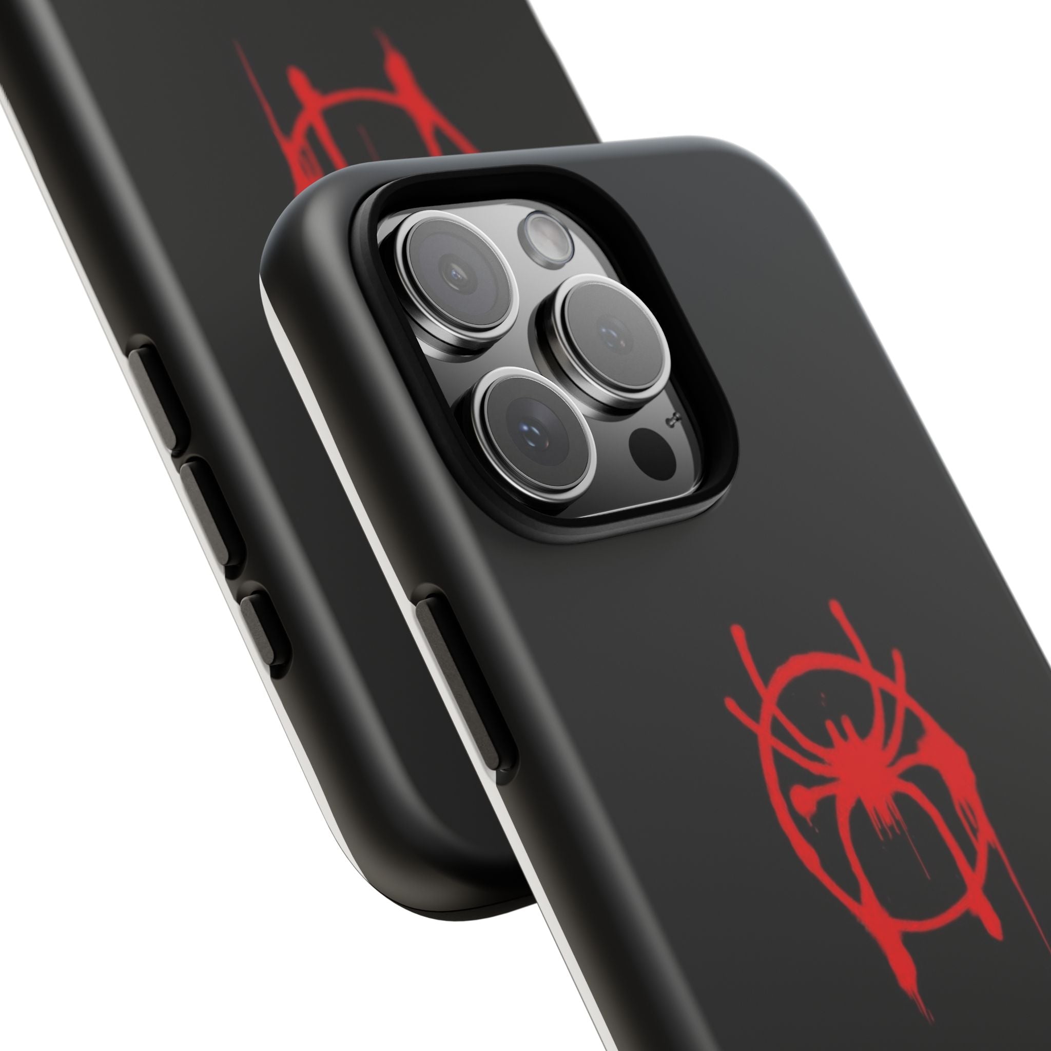 Red Spider Graphic Phone Case, Tough Phone Cover, Custom Mobile Protector, Stylish Gadget Accessory, Gift for Spider Fans