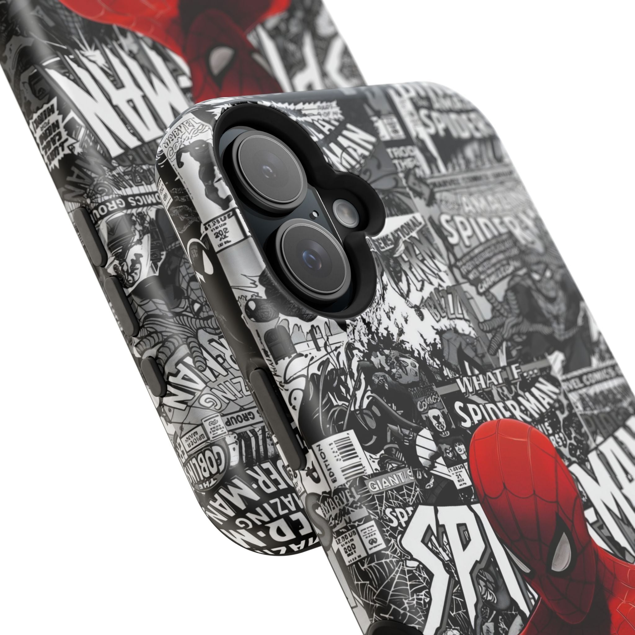 Spider-Man Magnetic Tough Case, Superhero Phone Cover, Gifts for Comic Book Fans, Durable Phone Protection, Kids and Adult Accessories