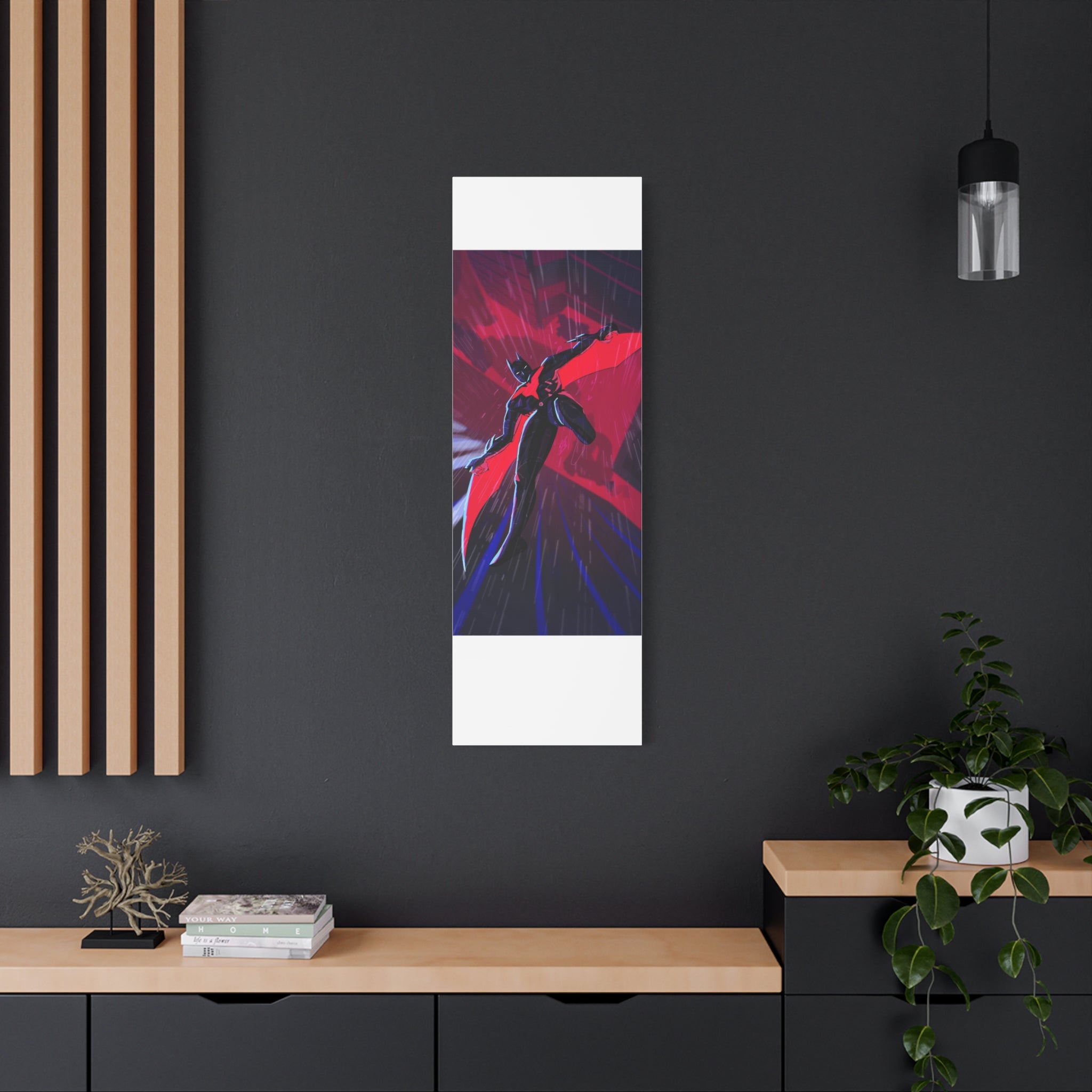Stretched Canvas Art Print, Gothic Wall Decor, Perfect Gift for Art Lovers, Modern Bedroom Decor, Unique Home Wall Art, Gift for Her