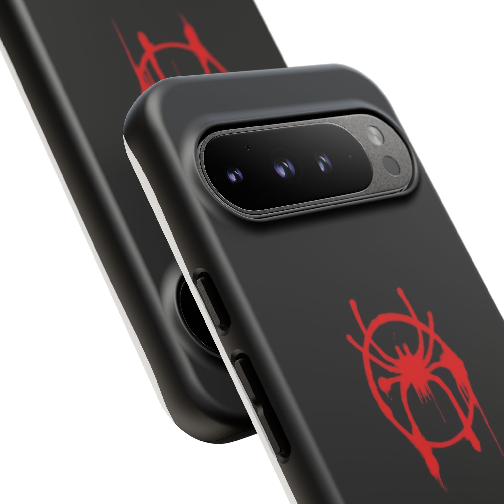 Red Spider Graphic Phone Case, Tough Phone Cover, Custom Mobile Protector, Stylish Gadget Accessory, Gift for Spider Fans