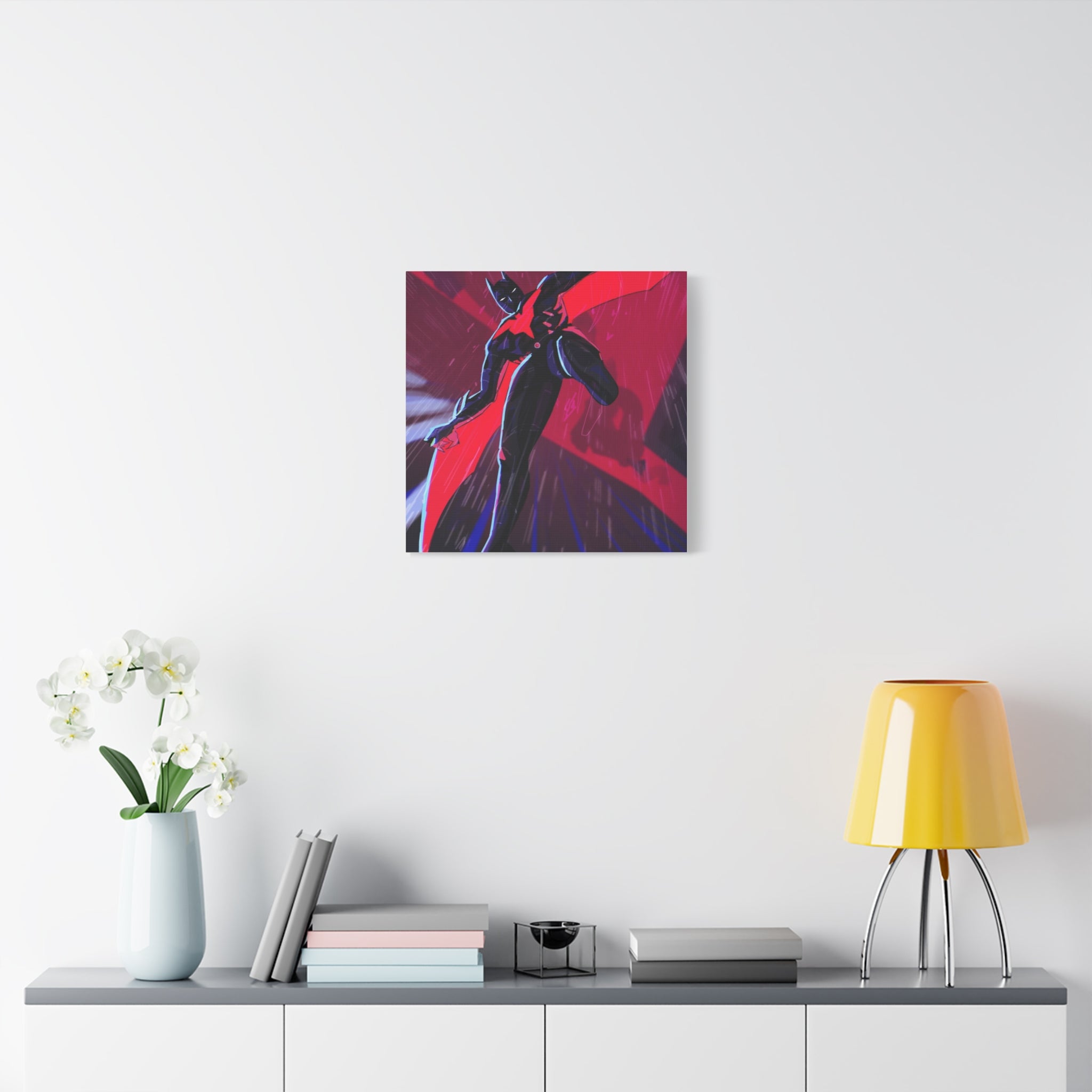 Stretched Canvas Art Print, Gothic Wall Decor, Perfect Gift for Art Lovers, Modern Bedroom Decor, Unique Home Wall Art, Gift for Her