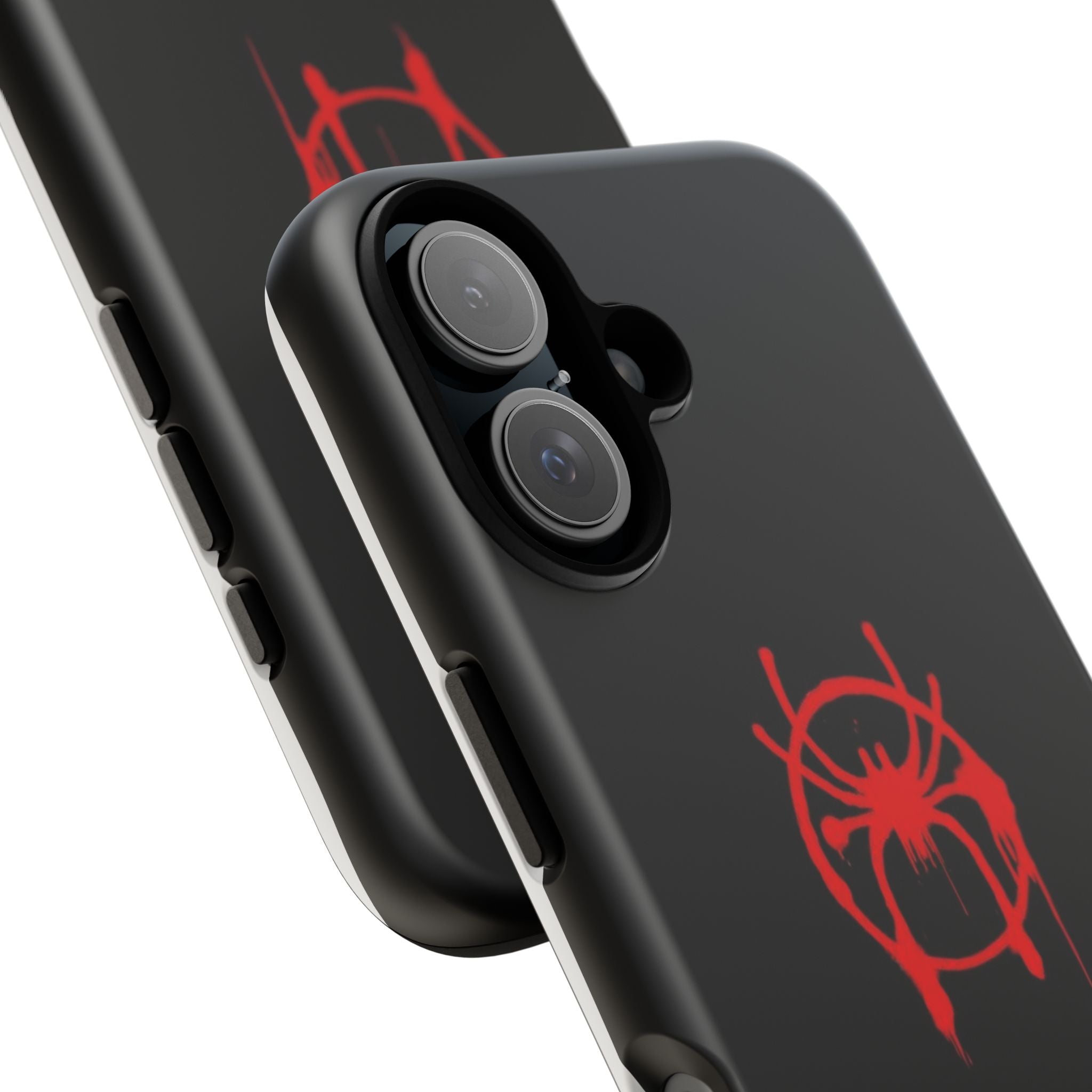 Red Spider Graphic Phone Case, Tough Phone Cover, Custom Mobile Protector, Stylish Gadget Accessory, Gift for Spider Fans