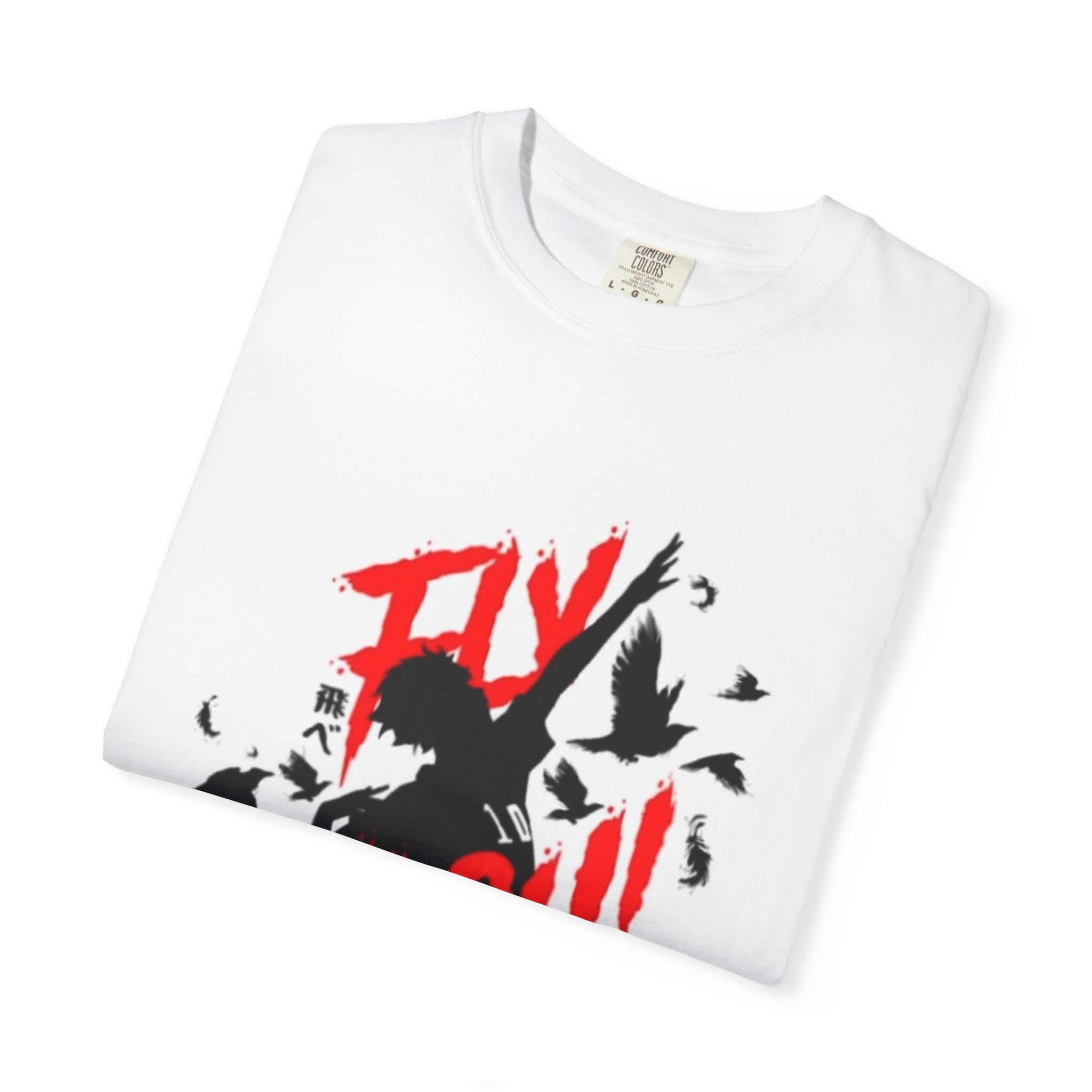Fly High Unisex T-Shirt, Motivational Tee, Casual Wear, Gift for Dreamers, Streetwear, Trendy Apparel