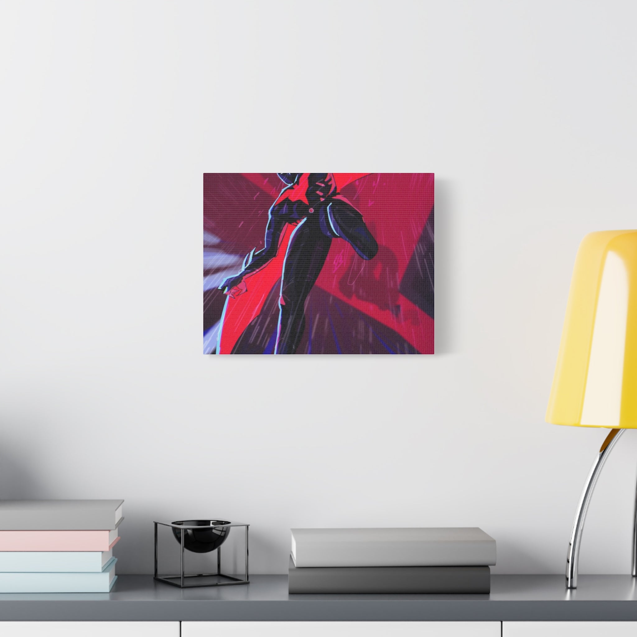 Stretched Canvas Art Print, Gothic Wall Decor, Perfect Gift for Art Lovers, Modern Bedroom Decor, Unique Home Wall Art, Gift for Her