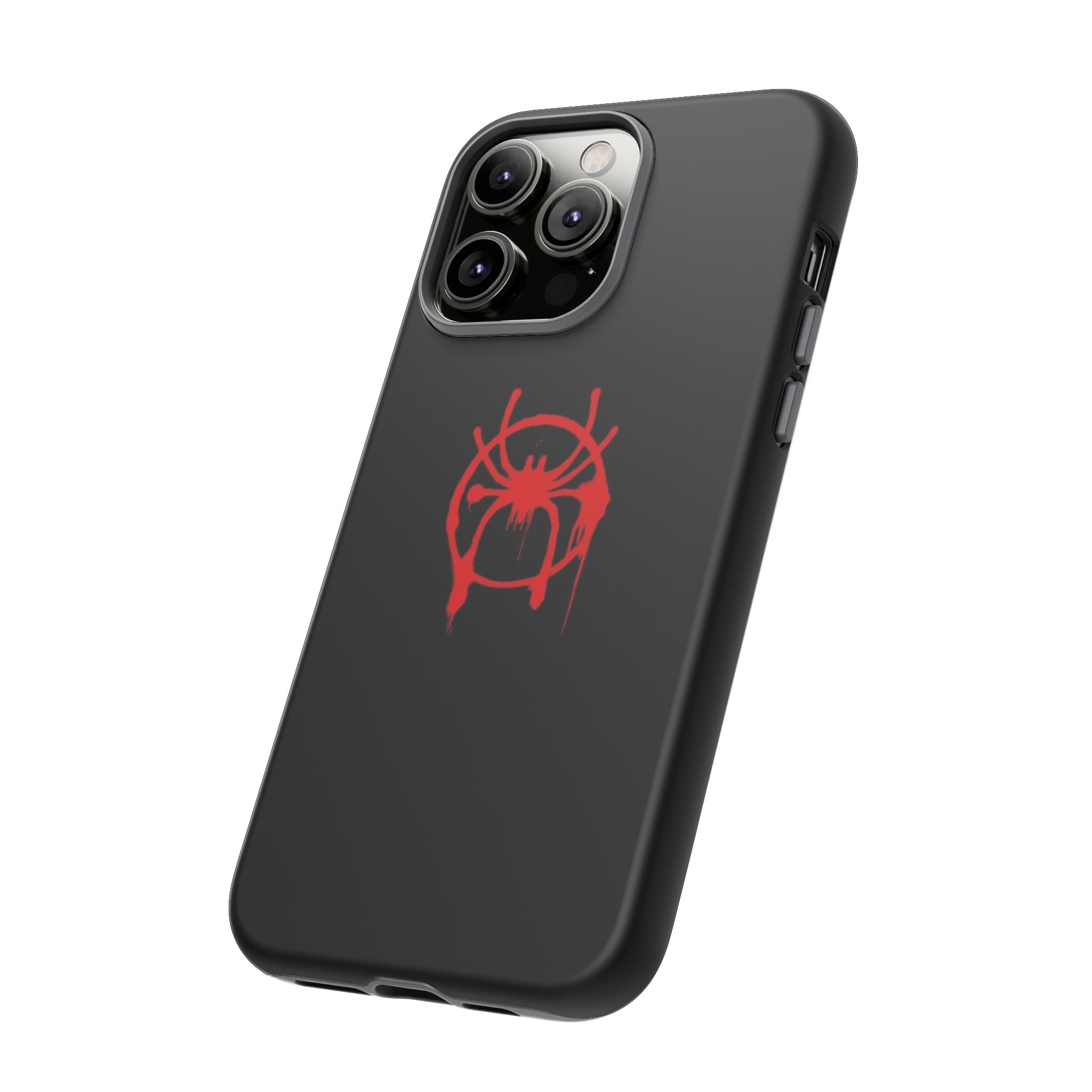 Red Spider Graphic Phone Case, Tough Phone Cover, Custom Mobile Protector, Stylish Gadget Accessory, Gift for Spider Fans