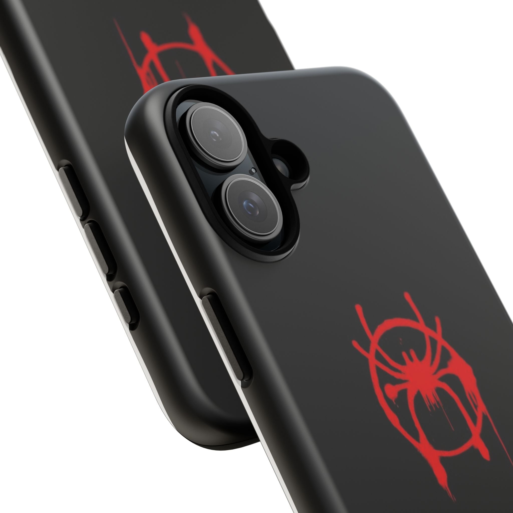 Red Spider Graphic Phone Case, Tough Phone Cover, Custom Mobile Protector, Stylish Gadget Accessory, Gift for Spider Fans