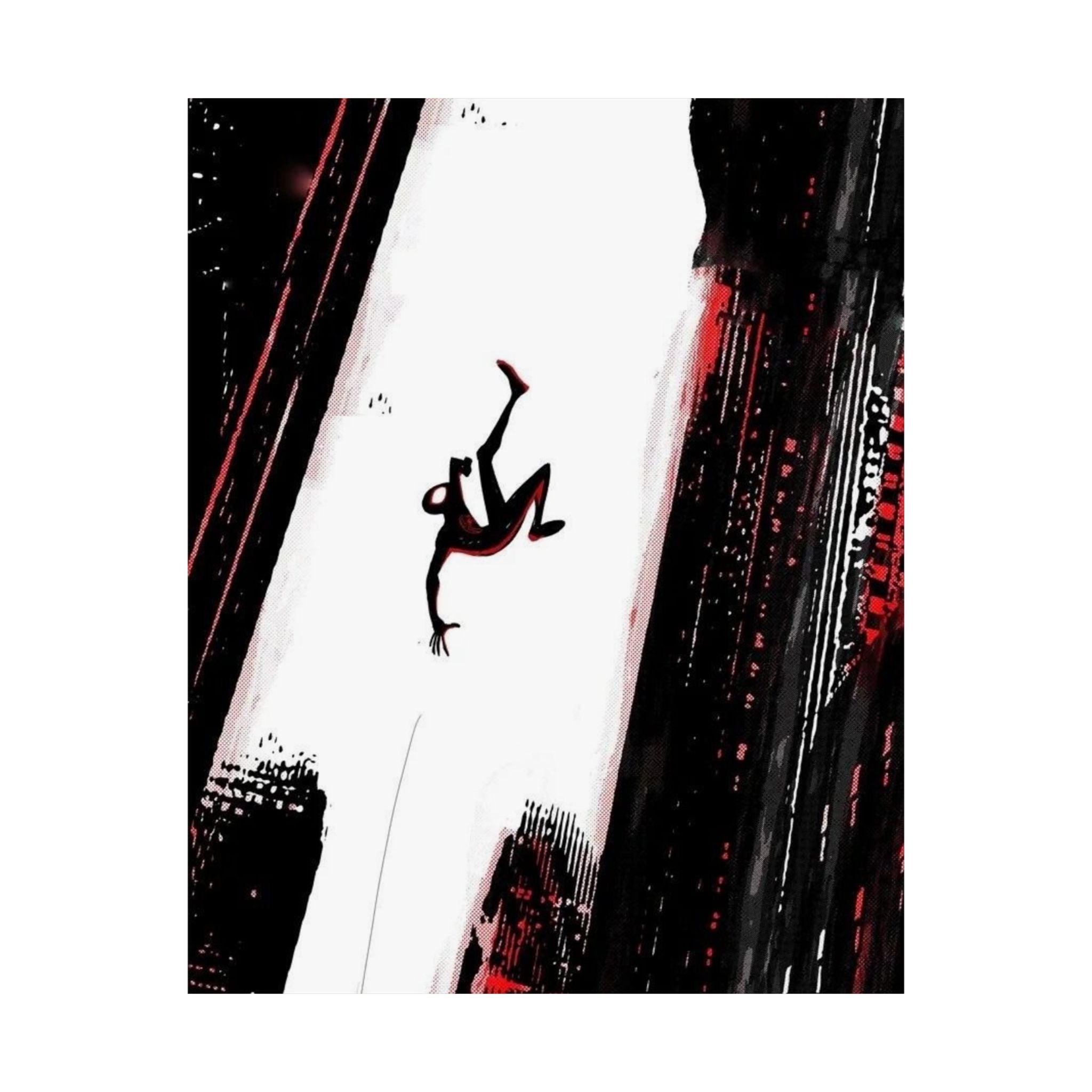 Dynamic Wall Art Prints, Bold Graphic Posters, Home Decor, Gift for Art Lovers, Modern Minimalist Poster, Spider Themed Artwork