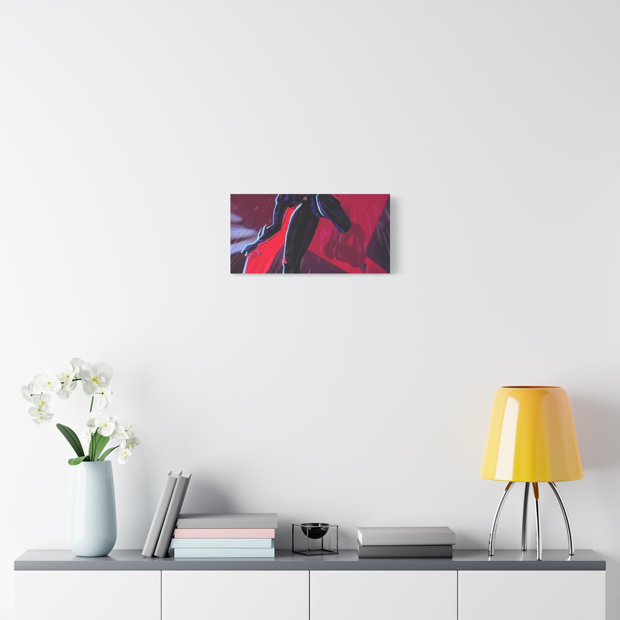 Stretched Canvas Art Print, Gothic Wall Decor, Perfect Gift for Art Lovers, Modern Bedroom Decor, Unique Home Wall Art, Gift for Her