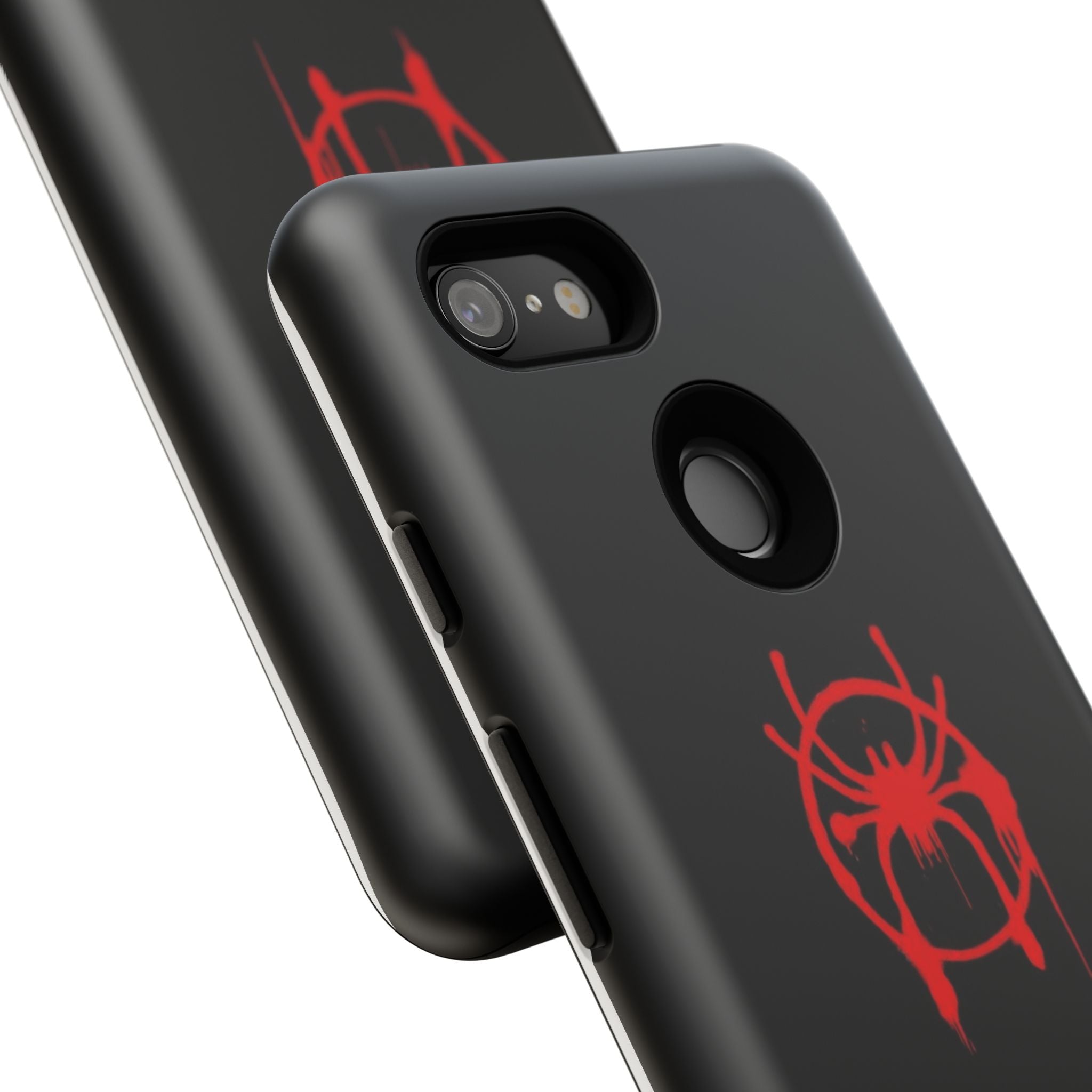 Red Spider Graphic Phone Case, Tough Phone Cover, Custom Mobile Protector, Stylish Gadget Accessory, Gift for Spider Fans