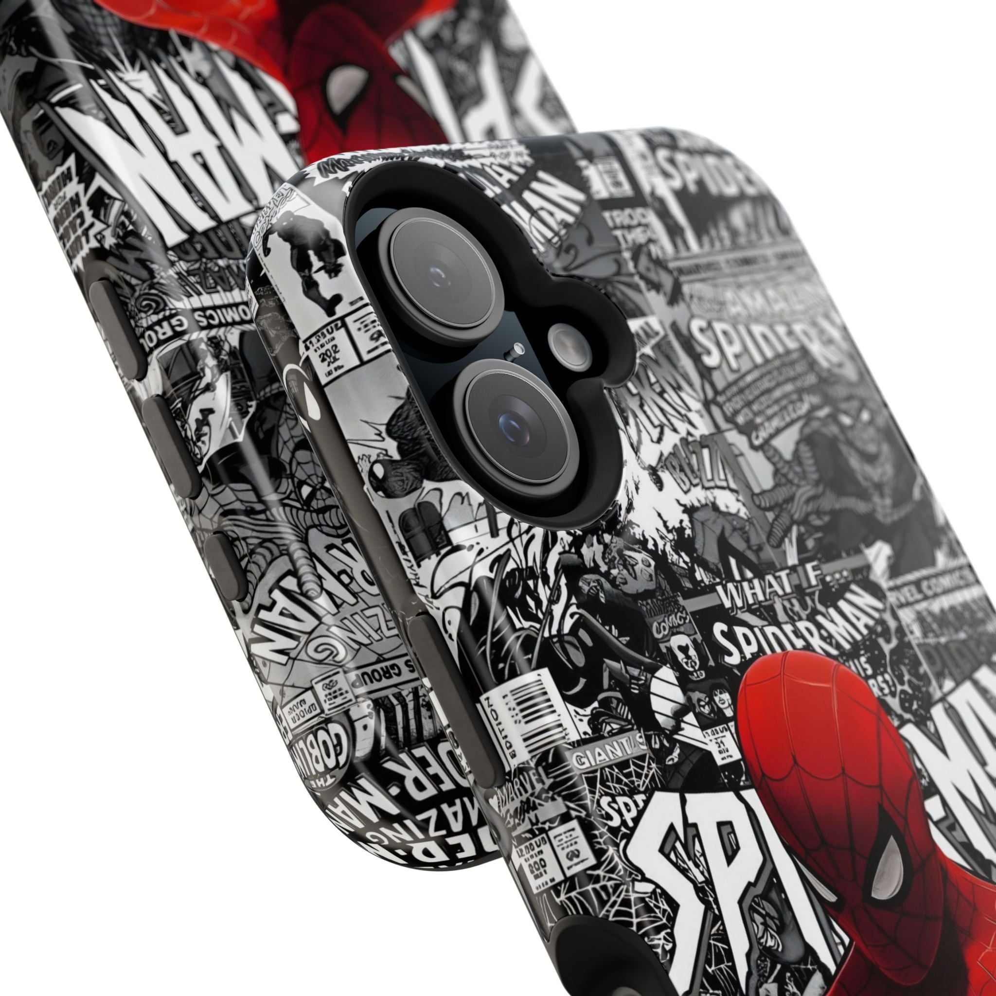 Spider-Man Magnetic Tough Case, Superhero Phone Cover, Gifts for Comic Book Fans, Durable Phone Protection, Kids and Adult Accessories