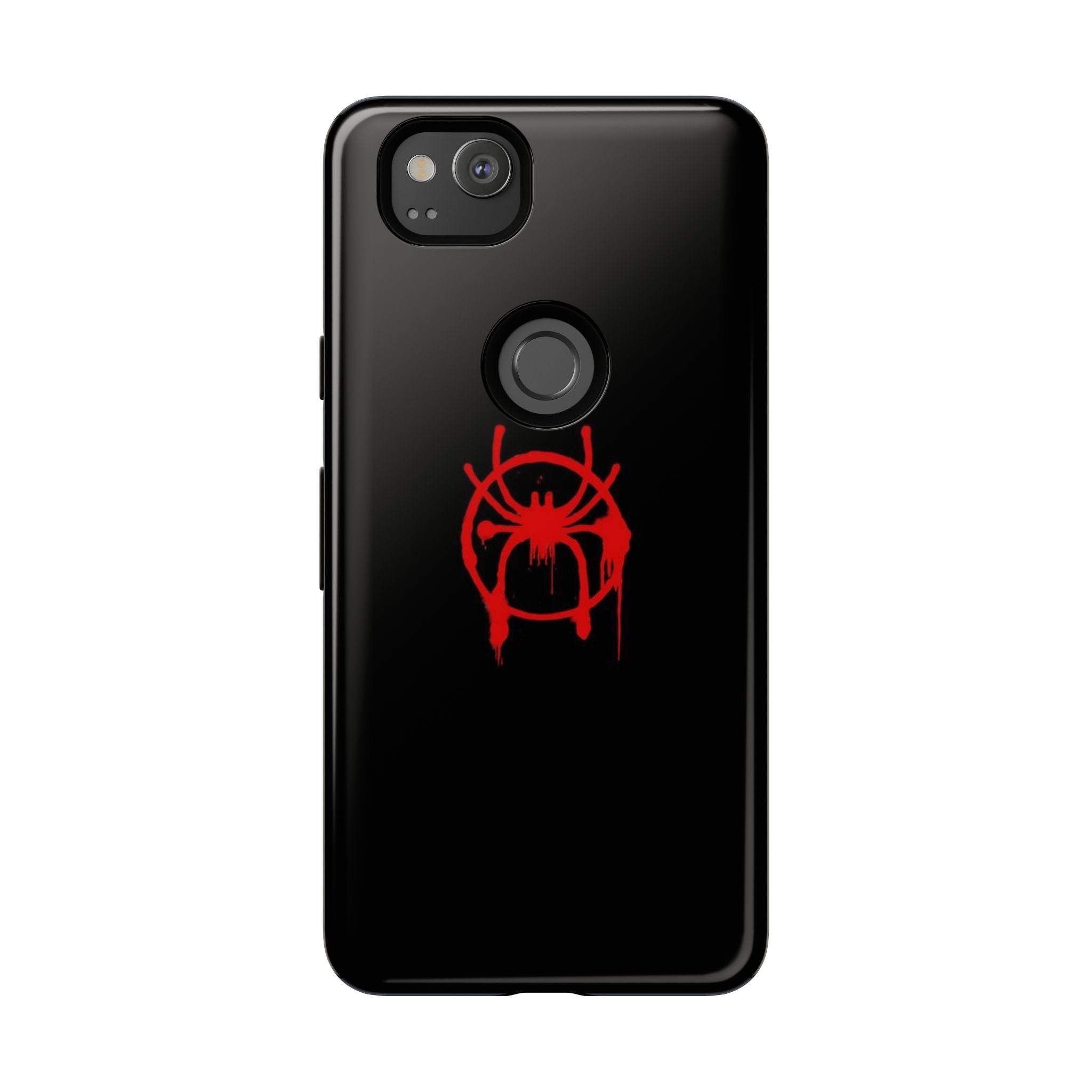 Red Spider Graphic Phone Case, Tough Phone Cover, Custom Mobile Protector, Stylish Gadget Accessory, Gift for Spider Fans