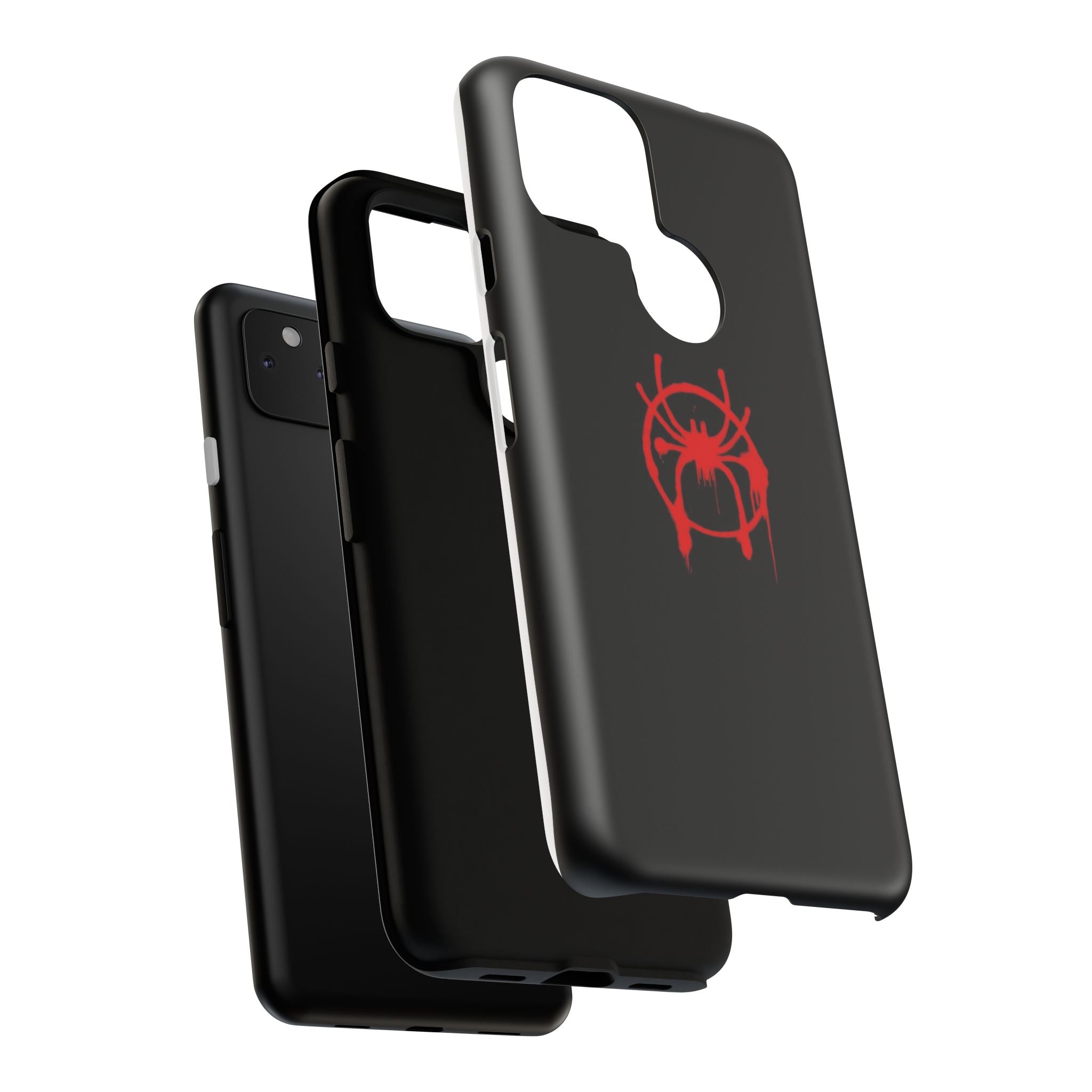 Red Spider Graphic Phone Case, Tough Phone Cover, Custom Mobile Protector, Stylish Gadget Accessory, Gift for Spider Fans