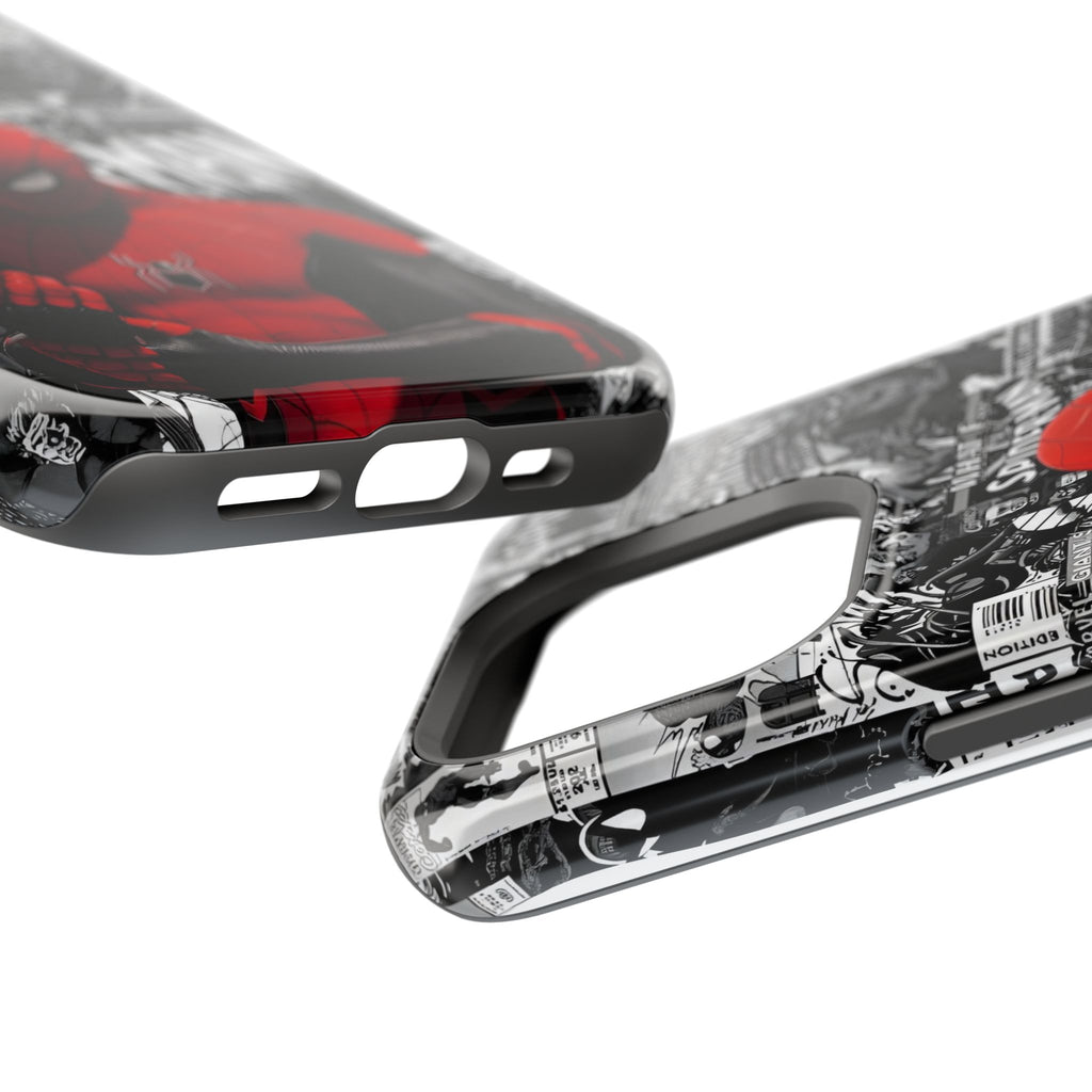 Spider-Man Magnetic Tough Case, Superhero Phone Cover, Gifts for Comic Book Fans, Durable Phone Protection, Kids and Adult Accessories