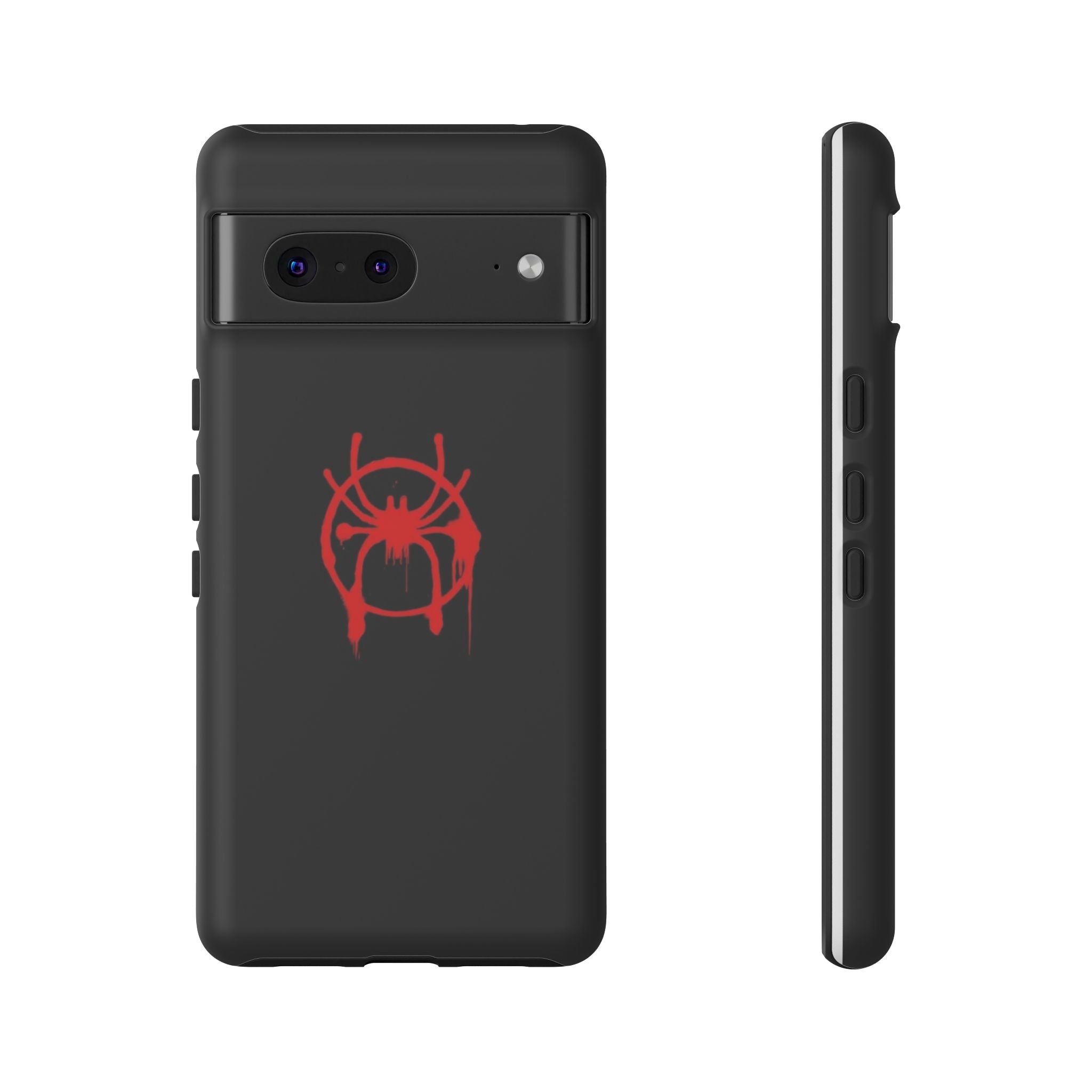 Red Spider Graphic Phone Case, Tough Phone Cover, Custom Mobile Protector, Stylish Gadget Accessory, Gift for Spider Fans