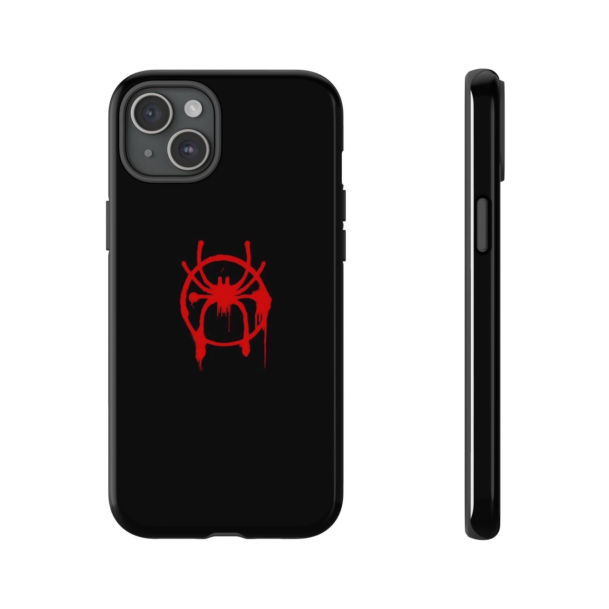 Red Spider Graphic Phone Case, Tough Phone Cover, Custom Mobile Protector, Stylish Gadget Accessory, Gift for Spider Fans