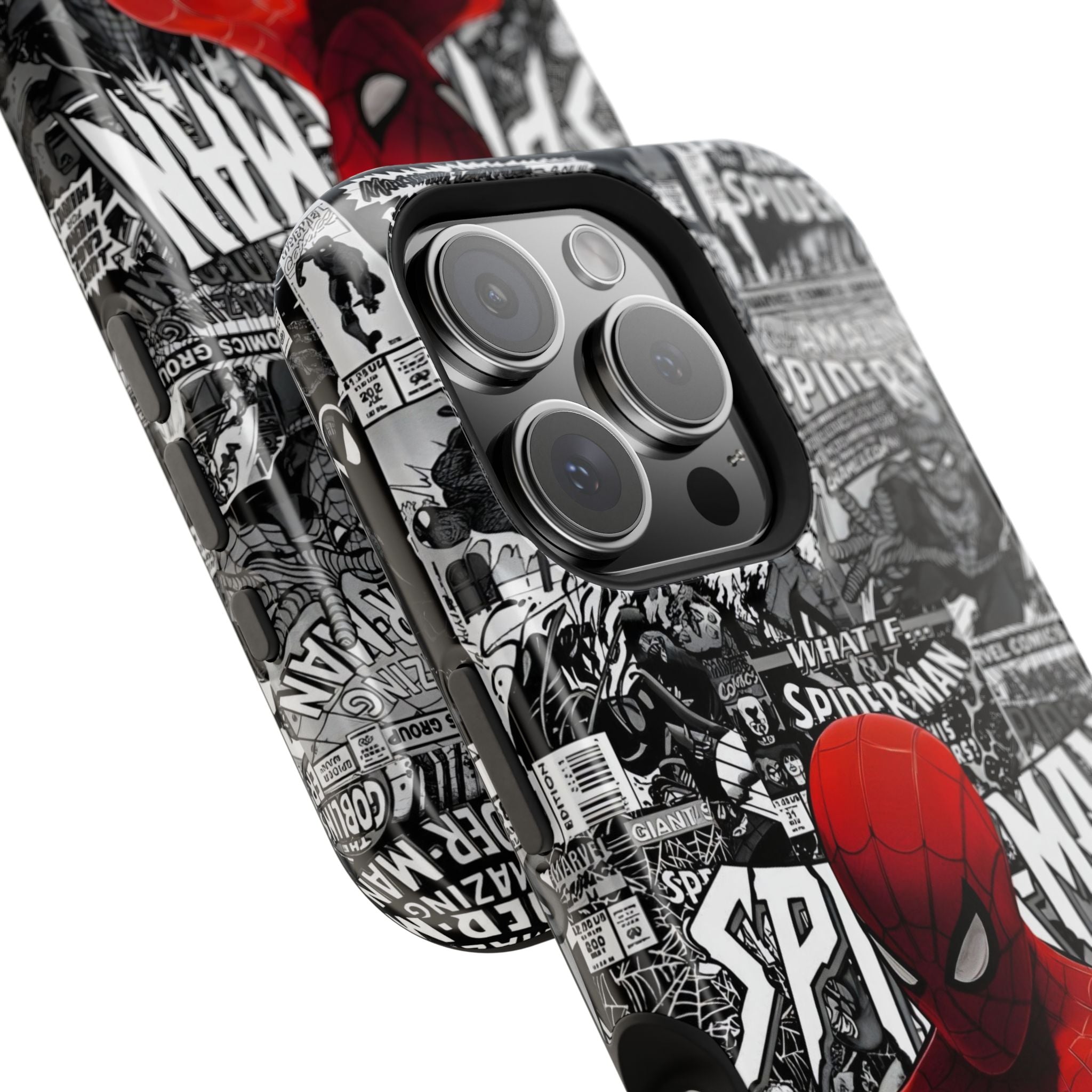 Spider-Man Magnetic Tough Case, Superhero Phone Cover, Gifts for Comic Book Fans, Durable Phone Protection, Kids and Adult Accessories