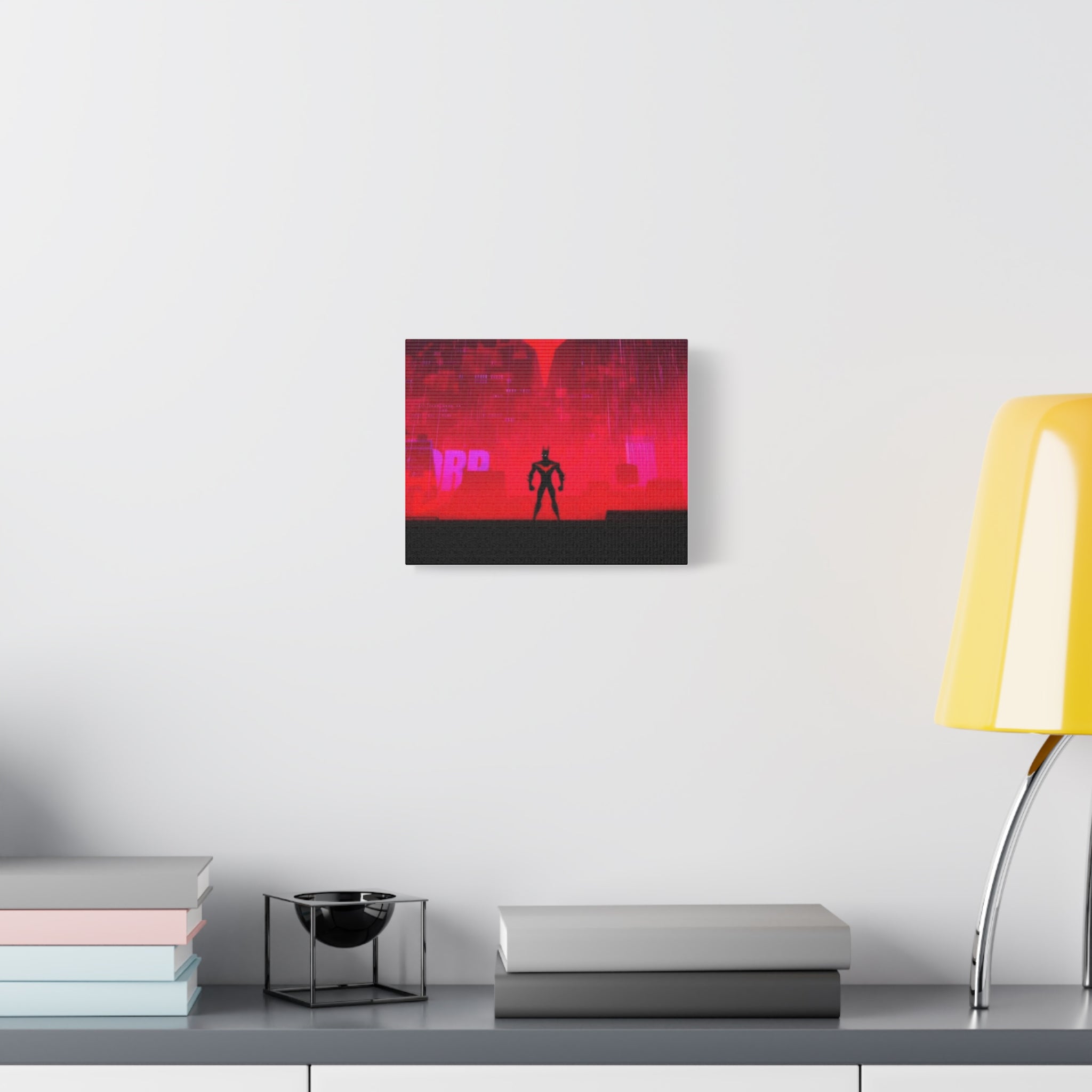 Vibrant Canvas Art Print, Wall Decor, Home Decor, Spider-Man Themed Artwork, 1.25" Stretched Canvas