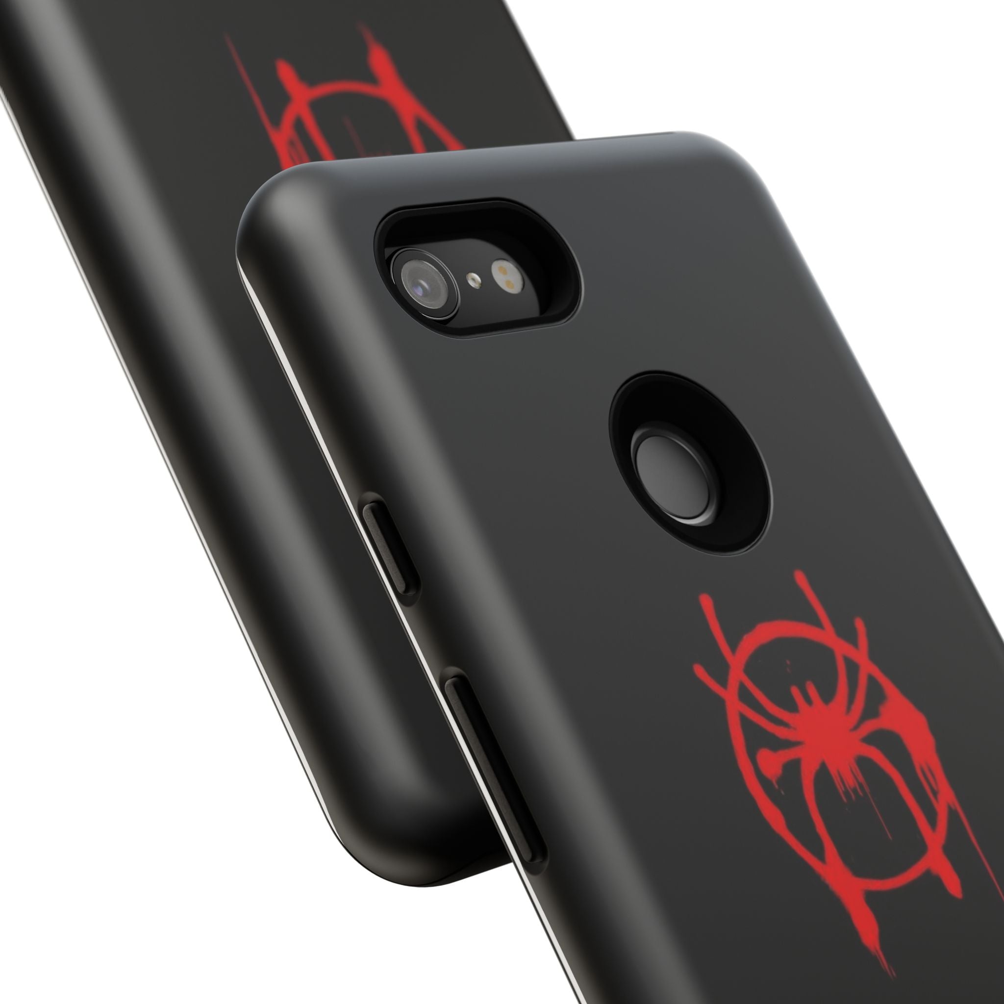Red Spider Graphic Phone Case, Tough Phone Cover, Custom Mobile Protector, Stylish Gadget Accessory, Gift for Spider Fans