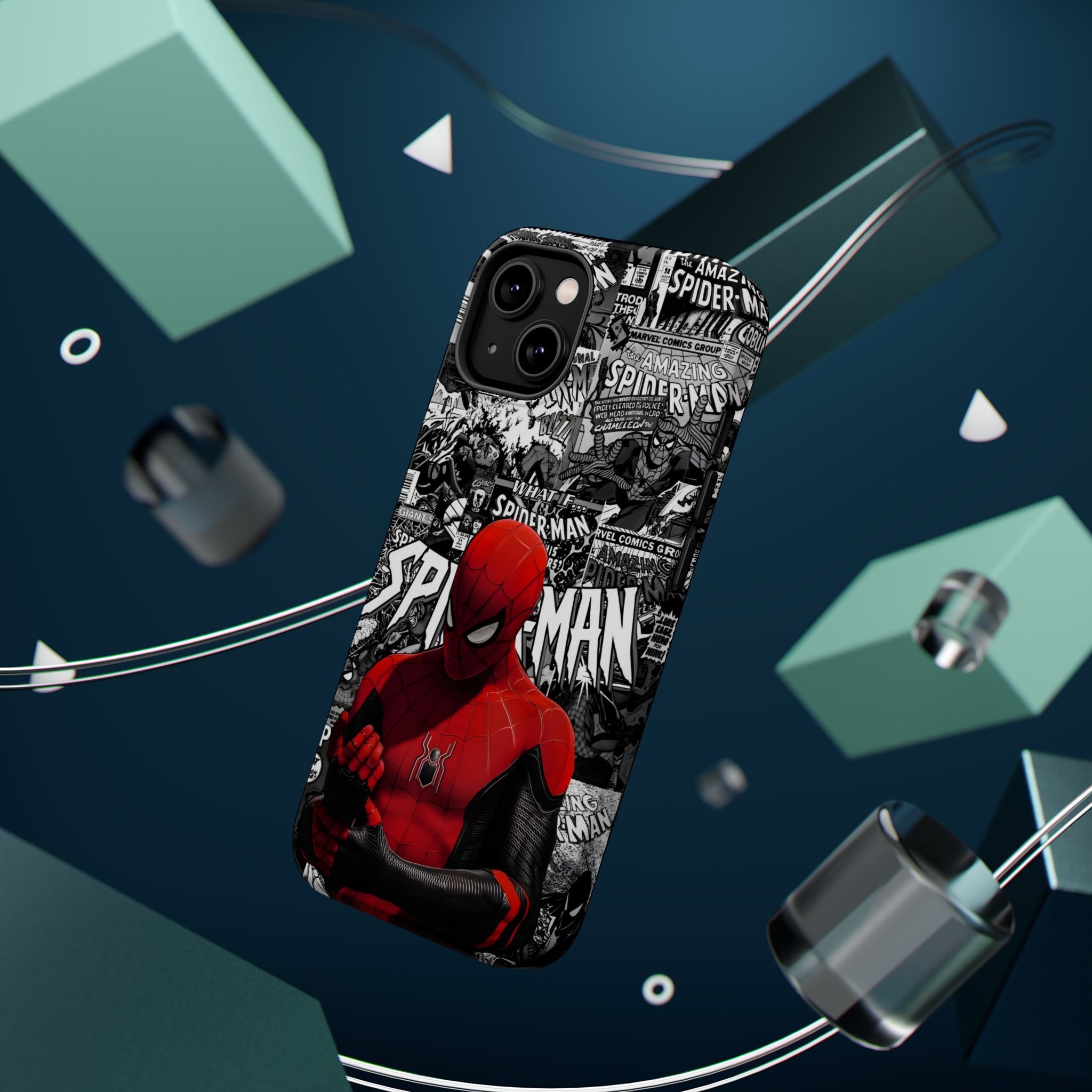 Spider-Man Magnetic Tough Case, Superhero Phone Cover, Gifts for Comic Book Fans, Durable Phone Protection, Kids and Adult Accessories