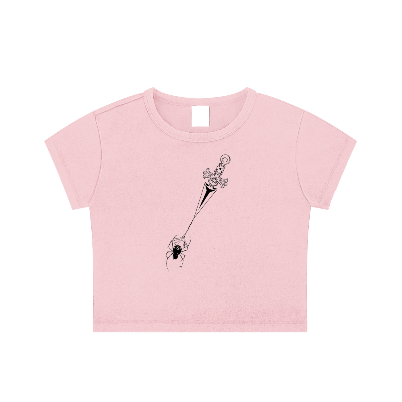 Snow Washed Crop Top