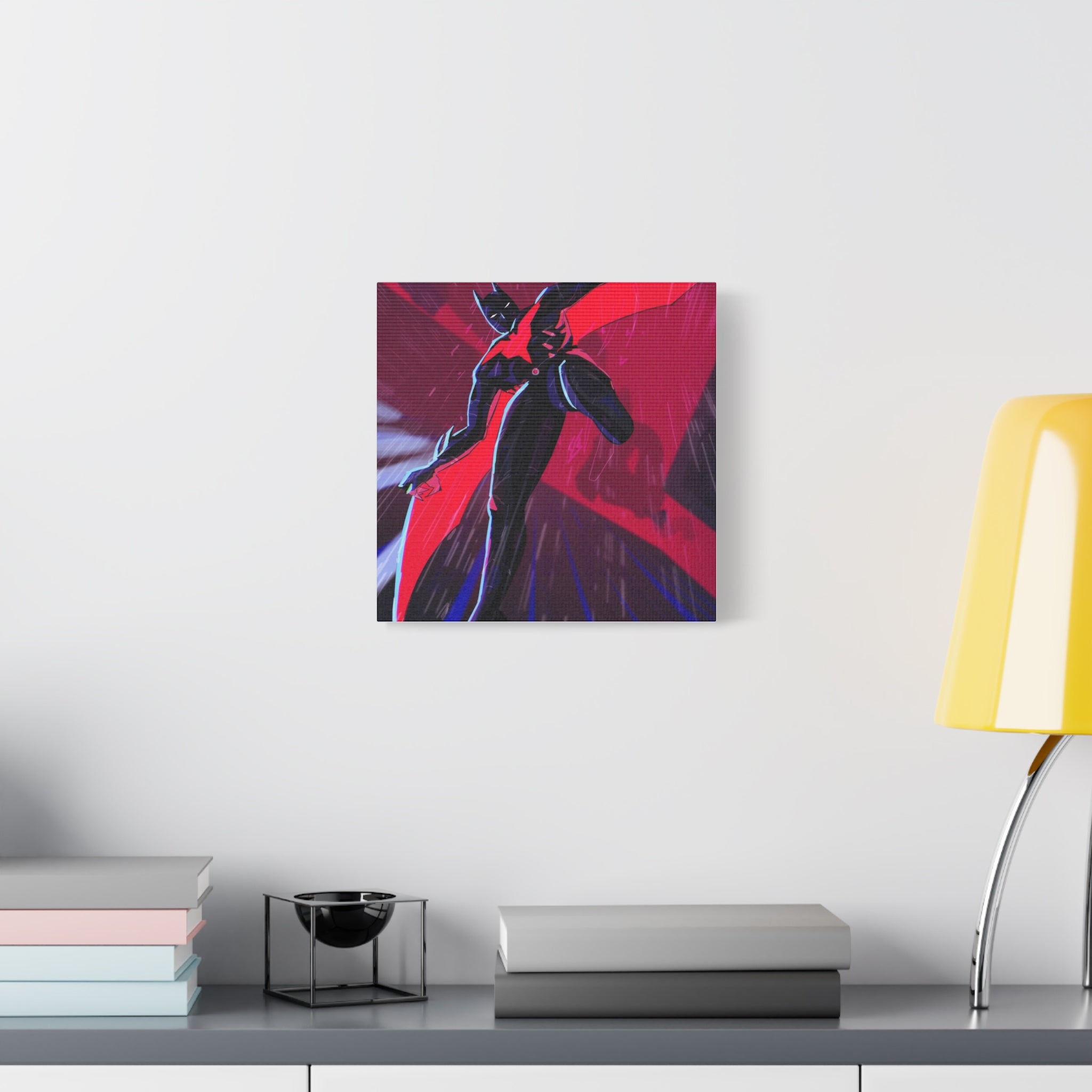Stretched Canvas Art Print, Gothic Wall Decor, Perfect Gift for Art Lovers, Modern Bedroom Decor, Unique Home Wall Art, Gift for Her
