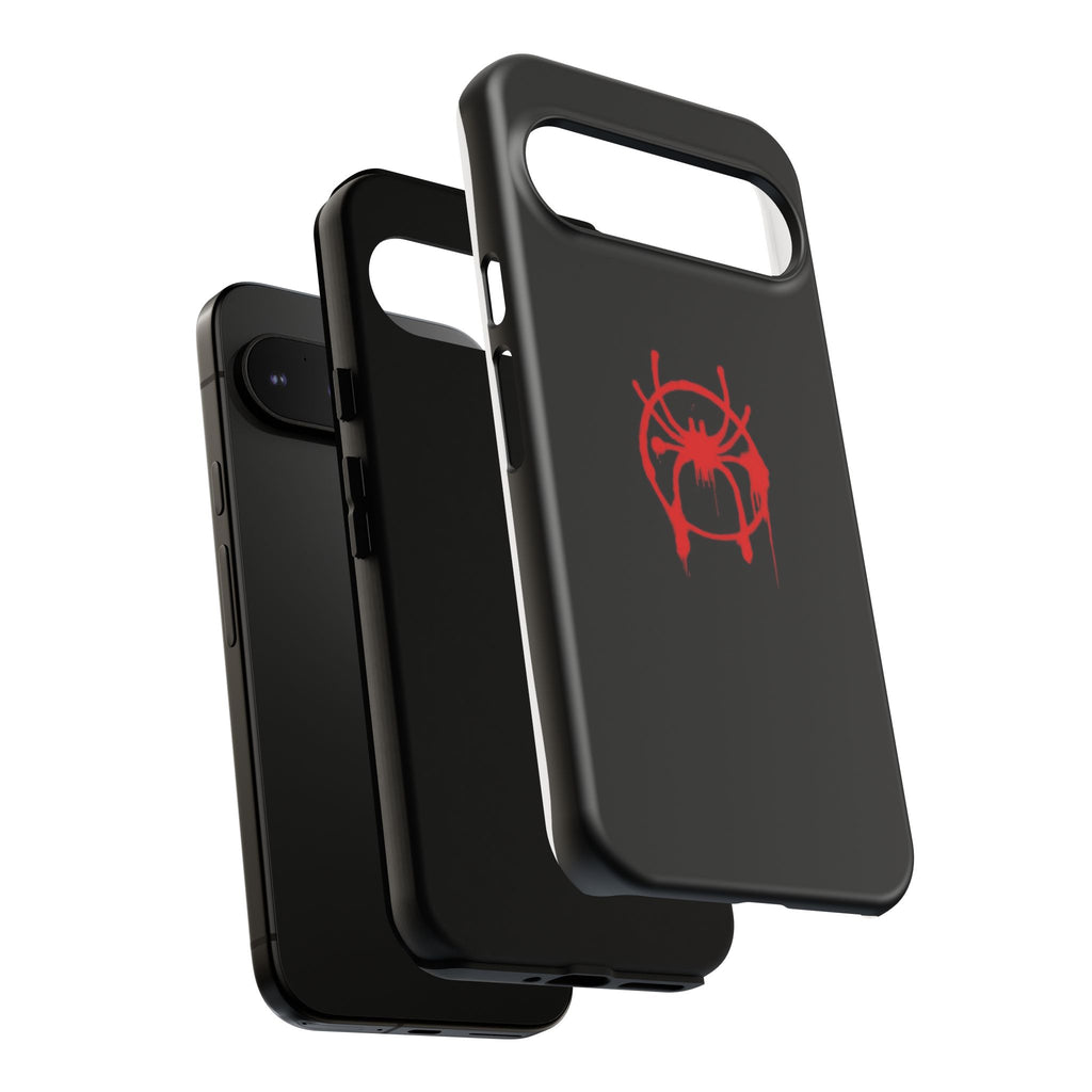 Red Spider Graphic Phone Case, Tough Phone Cover, Custom Mobile Protector, Stylish Gadget Accessory, Gift for Spider Fans