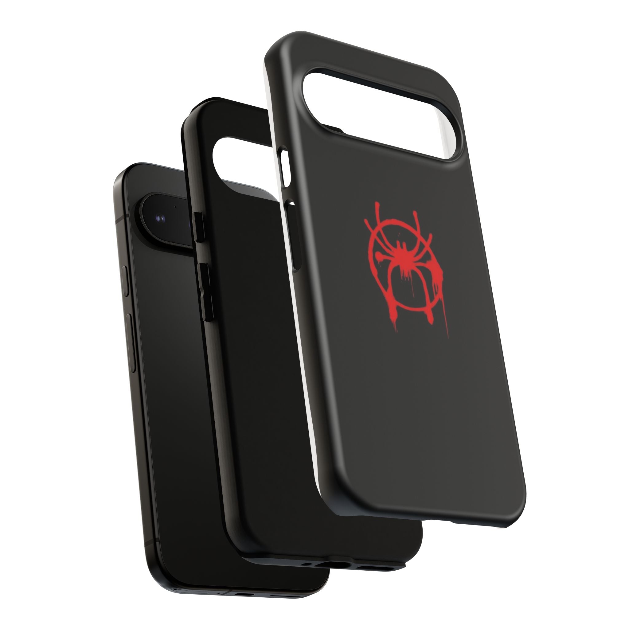 Red Spider Graphic Phone Case, Tough Phone Cover, Custom Mobile Protector, Stylish Gadget Accessory, Gift for Spider Fans
