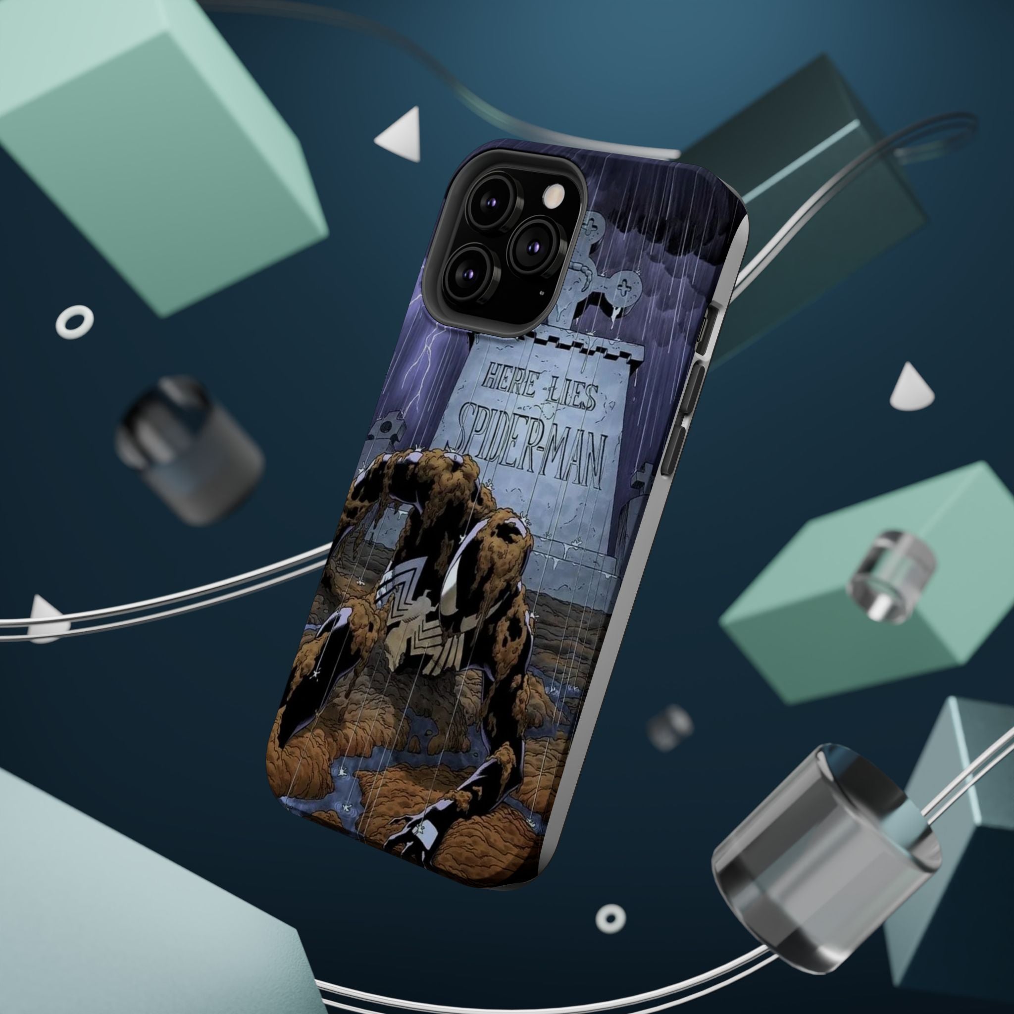 Spiderman Magnetic Phone Cases, Marvel Accessory, Superhero Gift, Phone Protection, Cool Collectible