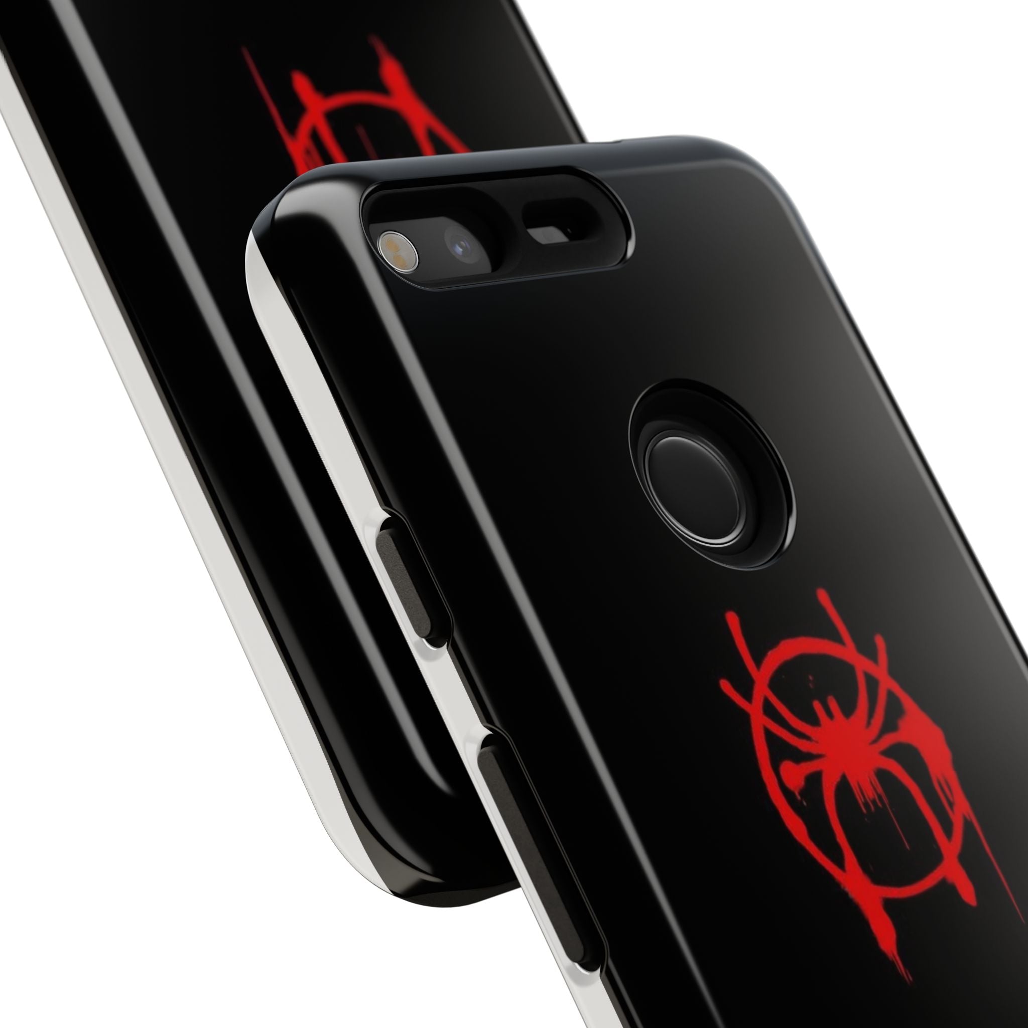Red Spider Graphic Phone Case, Tough Phone Cover, Custom Mobile Protector, Stylish Gadget Accessory, Gift for Spider Fans