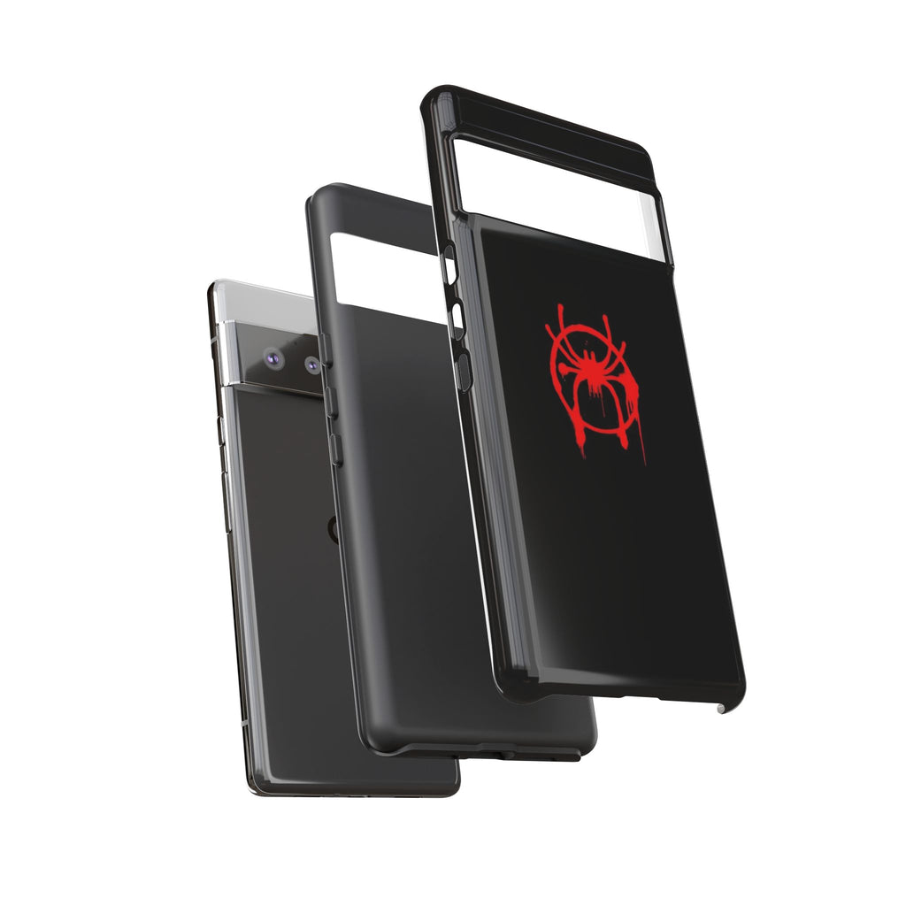 Red Spider Graphic Phone Case, Tough Phone Cover, Custom Mobile Protector, Stylish Gadget Accessory, Gift for Spider Fans