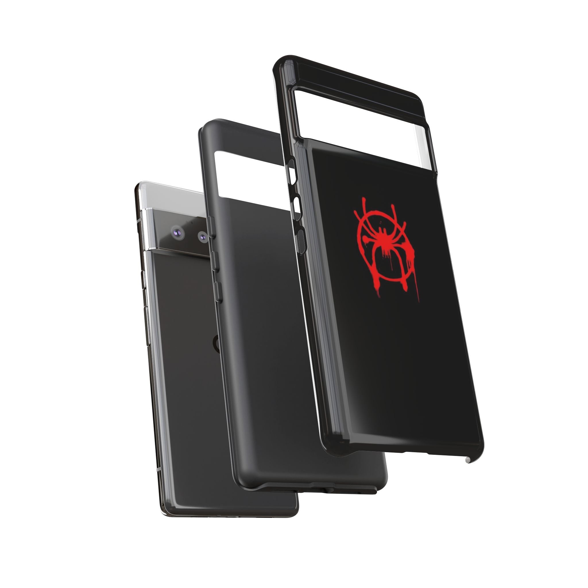 Red Spider Graphic Phone Case, Tough Phone Cover, Custom Mobile Protector, Stylish Gadget Accessory, Gift for Spider Fans