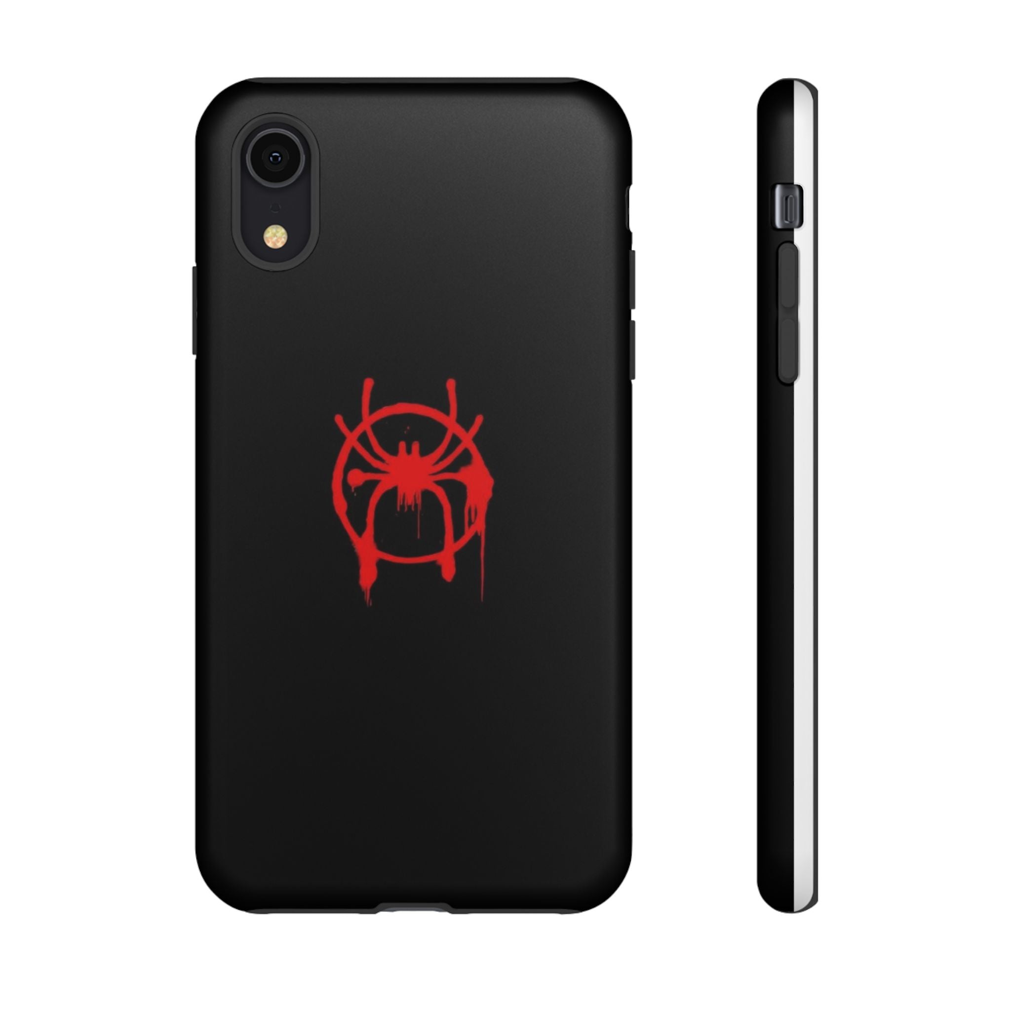 Red Spider Graphic Phone Case, Tough Phone Cover, Custom Mobile Protector, Stylish Gadget Accessory, Gift for Spider Fans